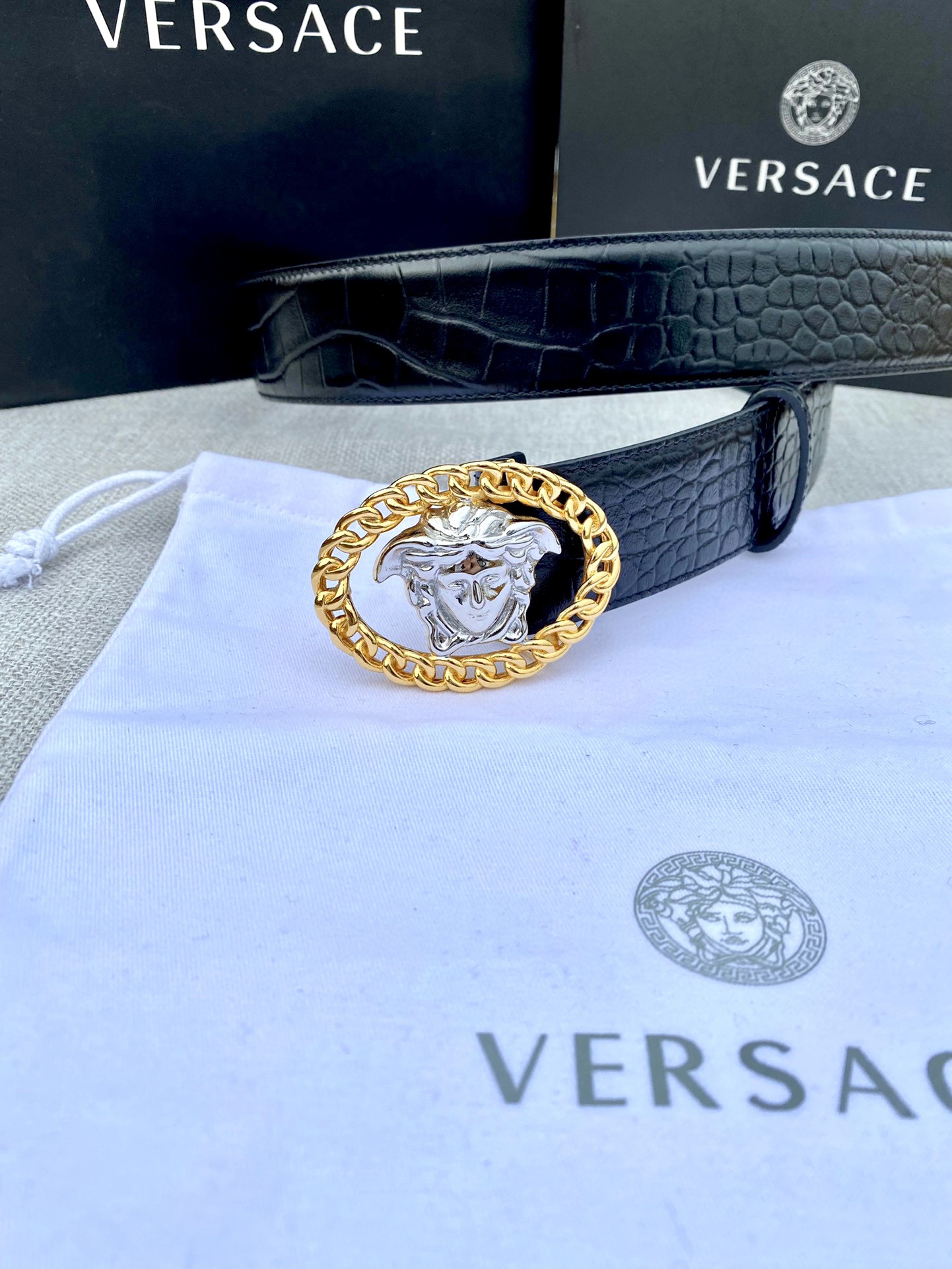 Versace Basic Belt S-m