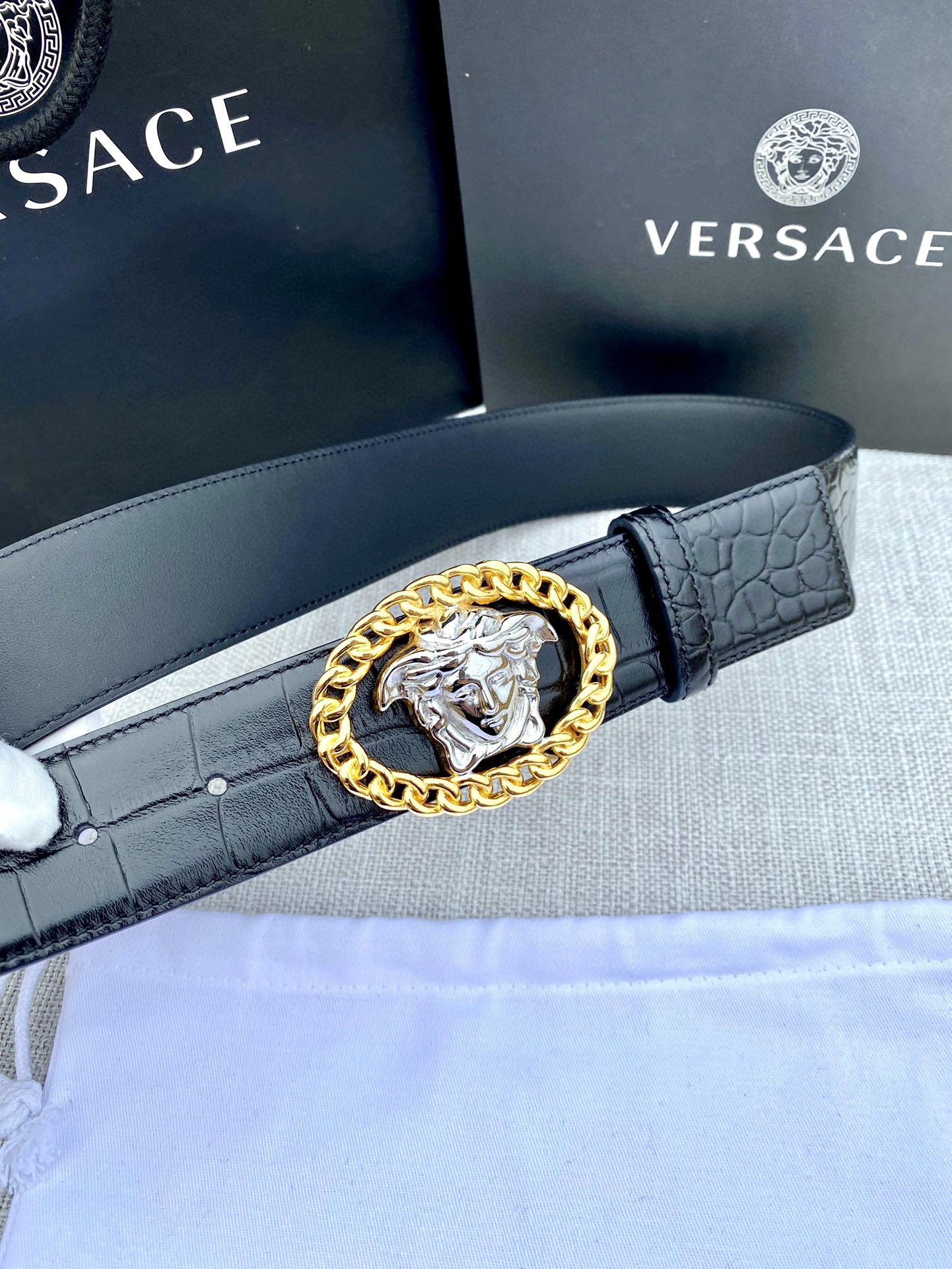 Versace Basic Belt S-m