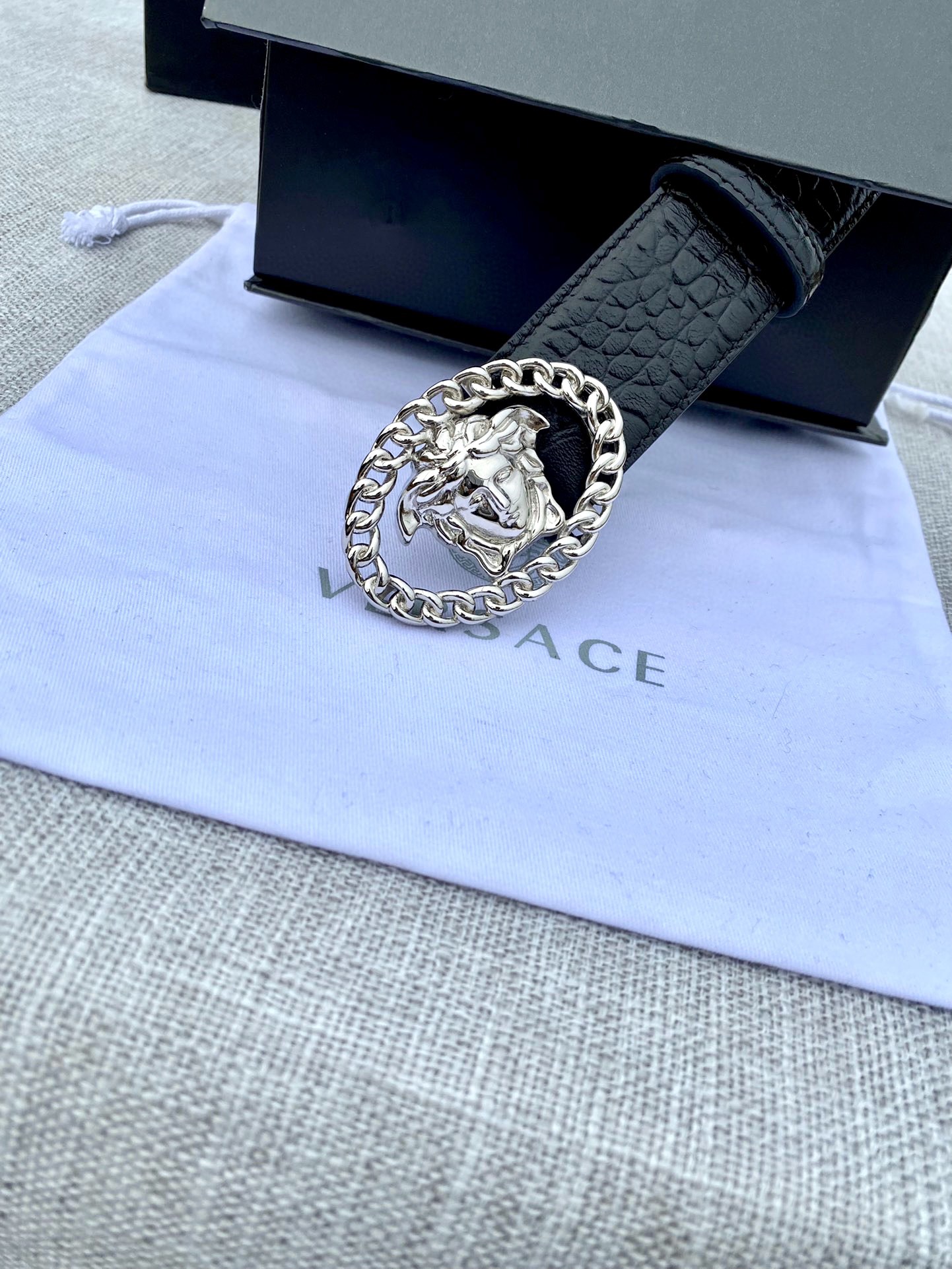 Versace Basic Belt S-m