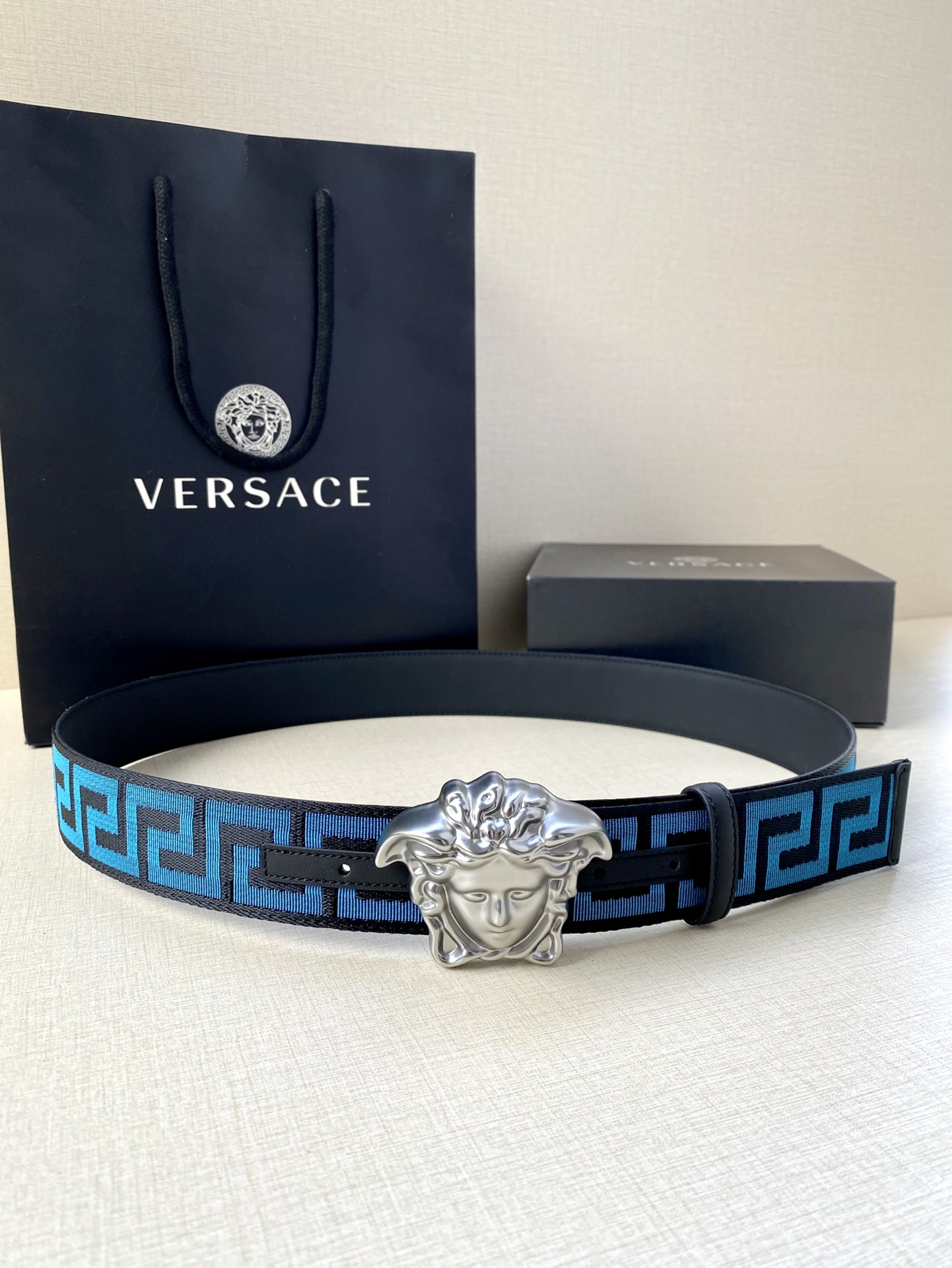Versace Male Basic Belt Cow Leather S-m
