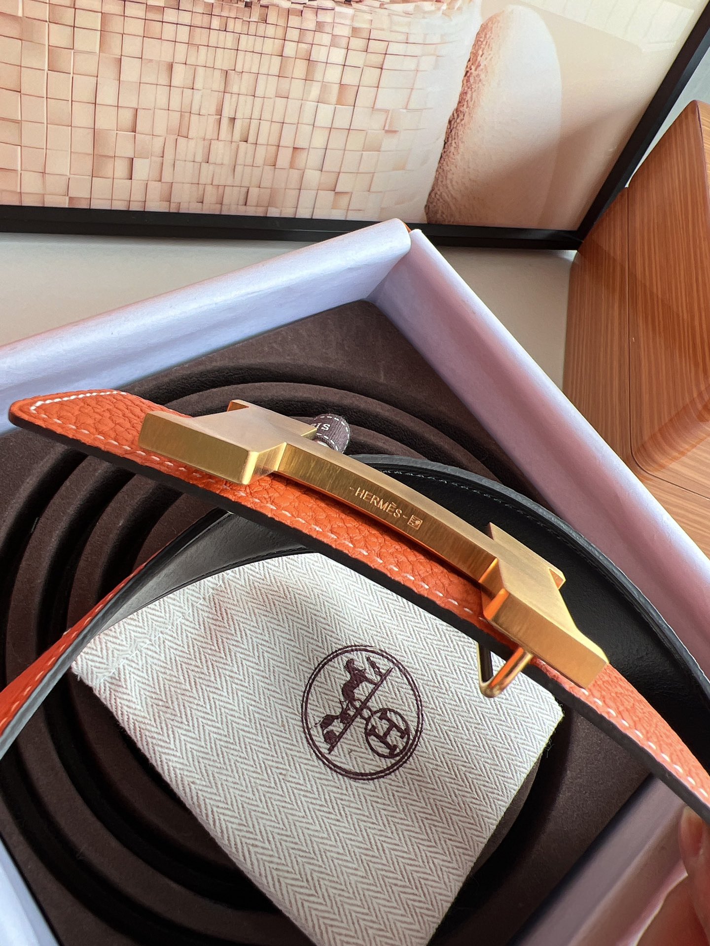 Hermès Basic Glasses 38mm