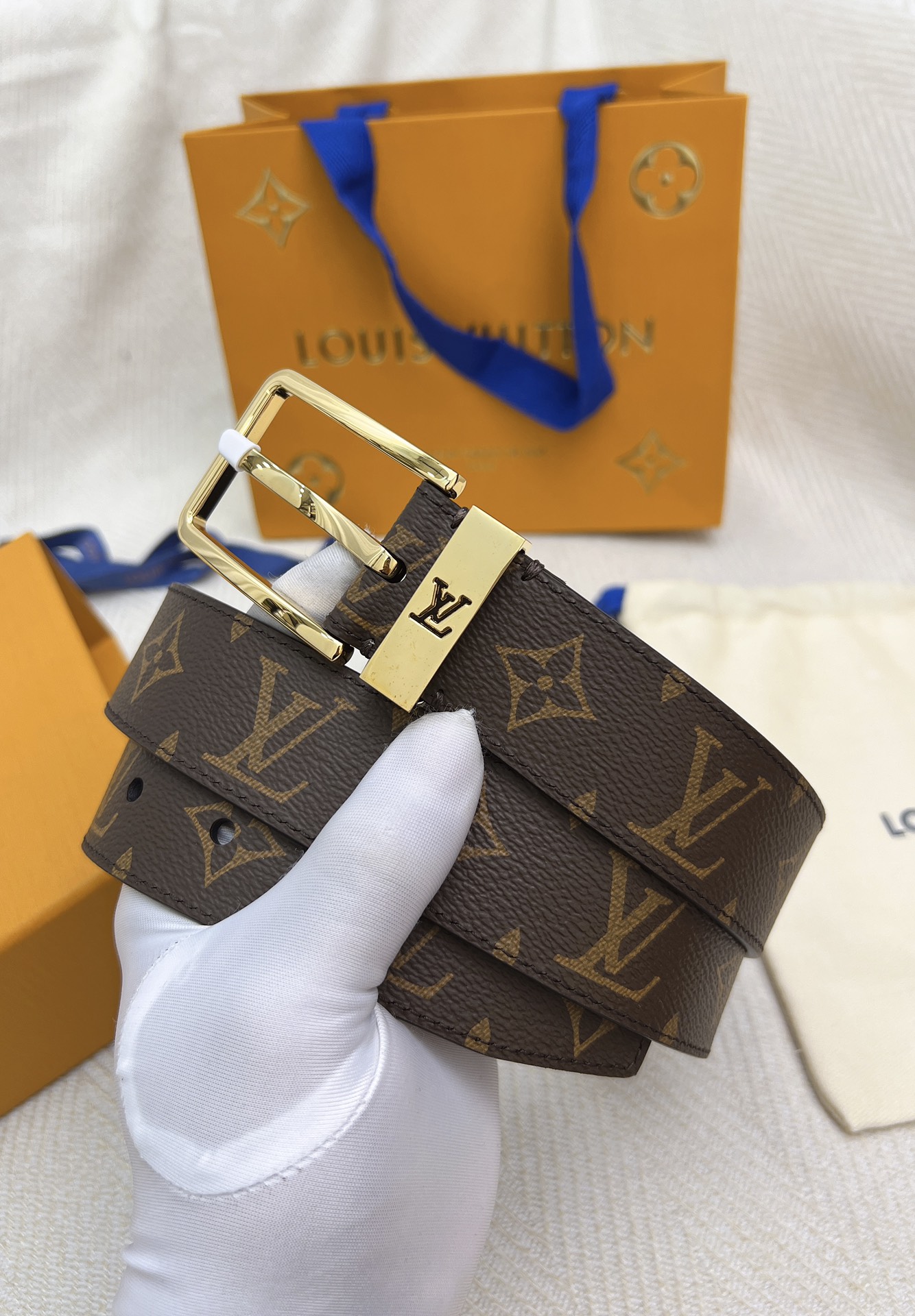 Louis Vuitton Male Basic Belt 5mm-l