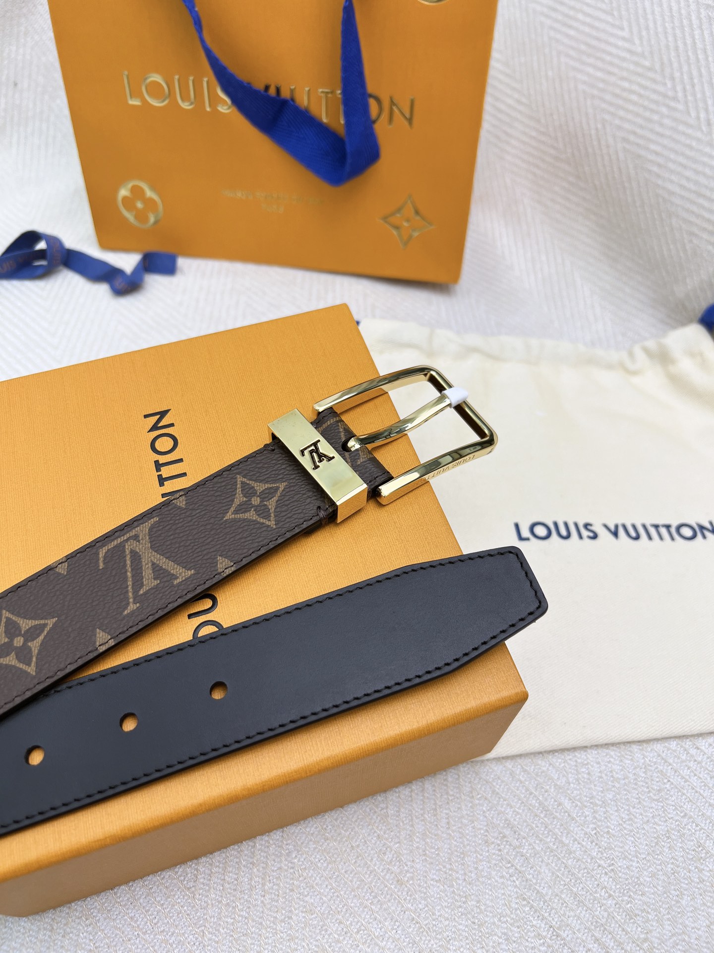 Louis Vuitton Male Basic Belt 5mm-l