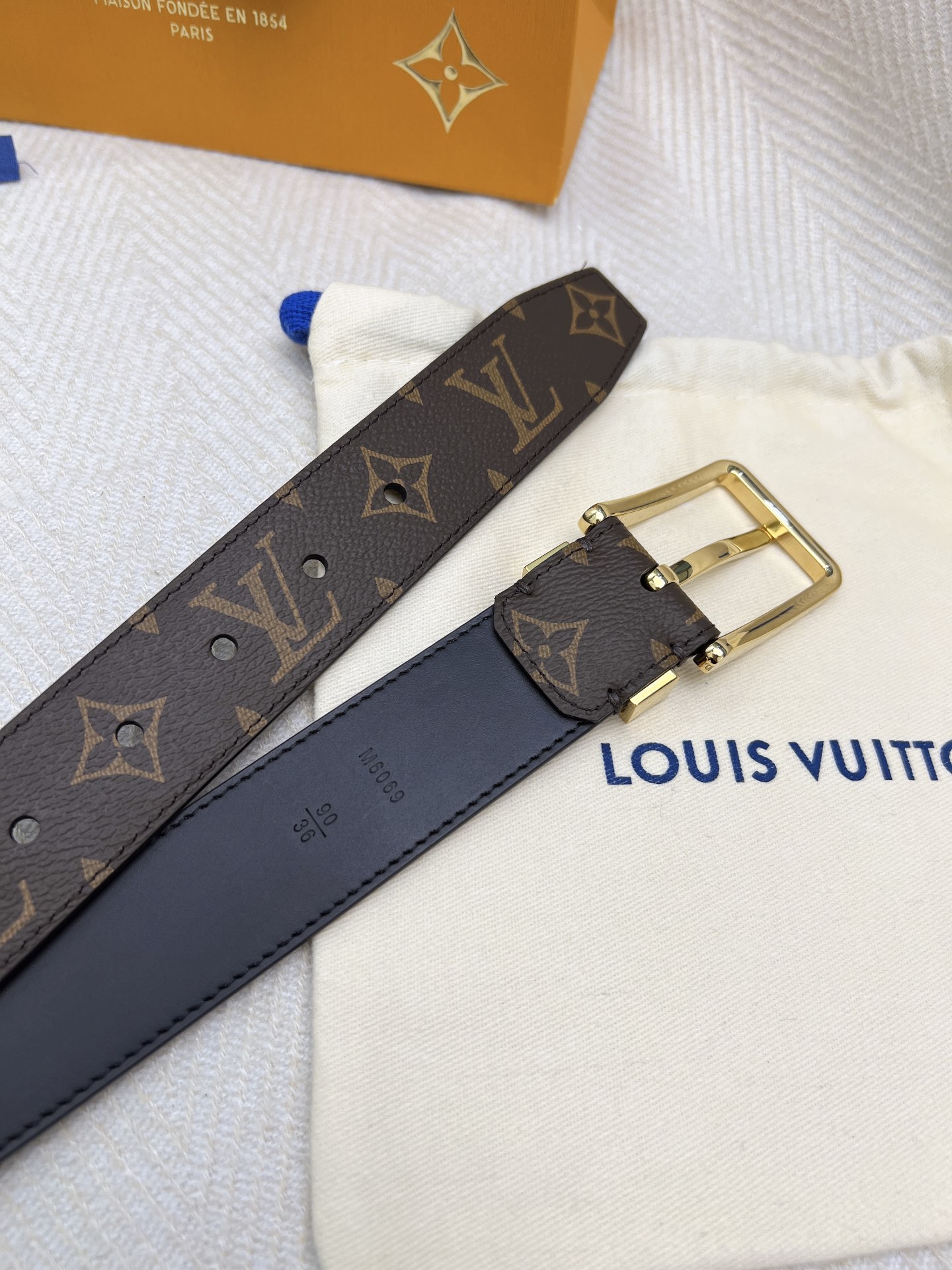 Louis Vuitton Male Basic Belt 5mm-l