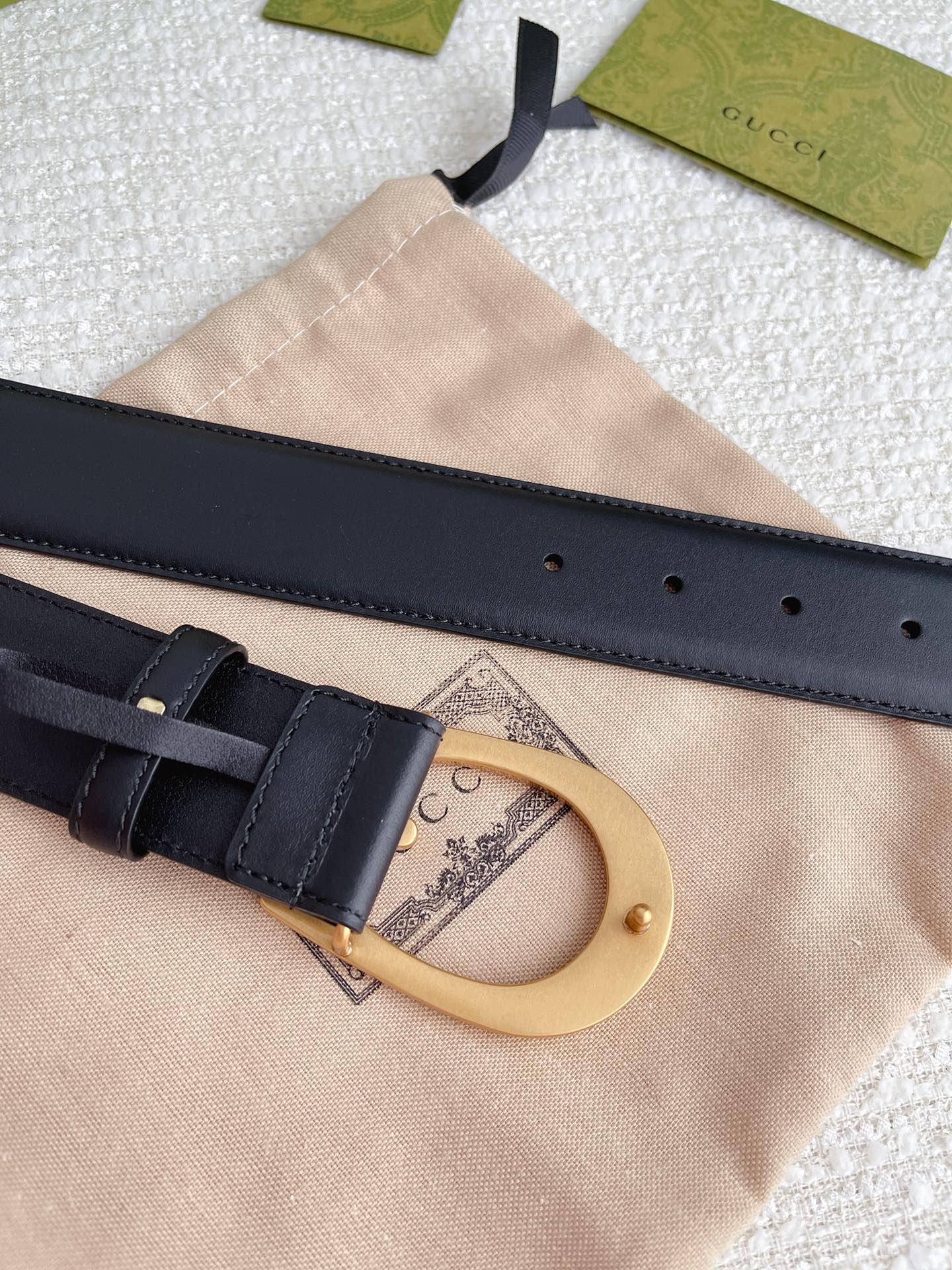 Gucci Male Basic Belt Cow Leather M