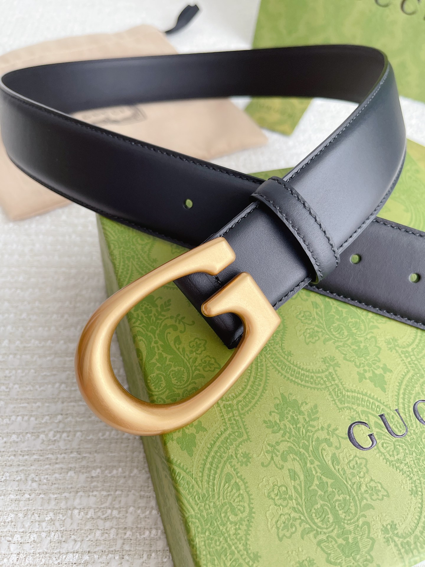 Gucci Male Basic Belt Cow Leather M