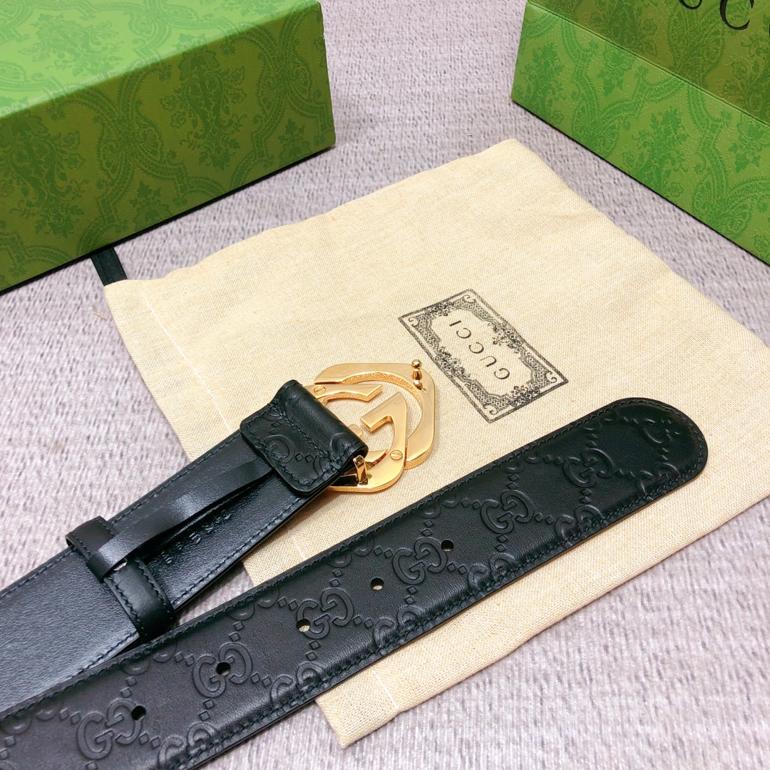 Gucci Basic Belt Top Grain Leather