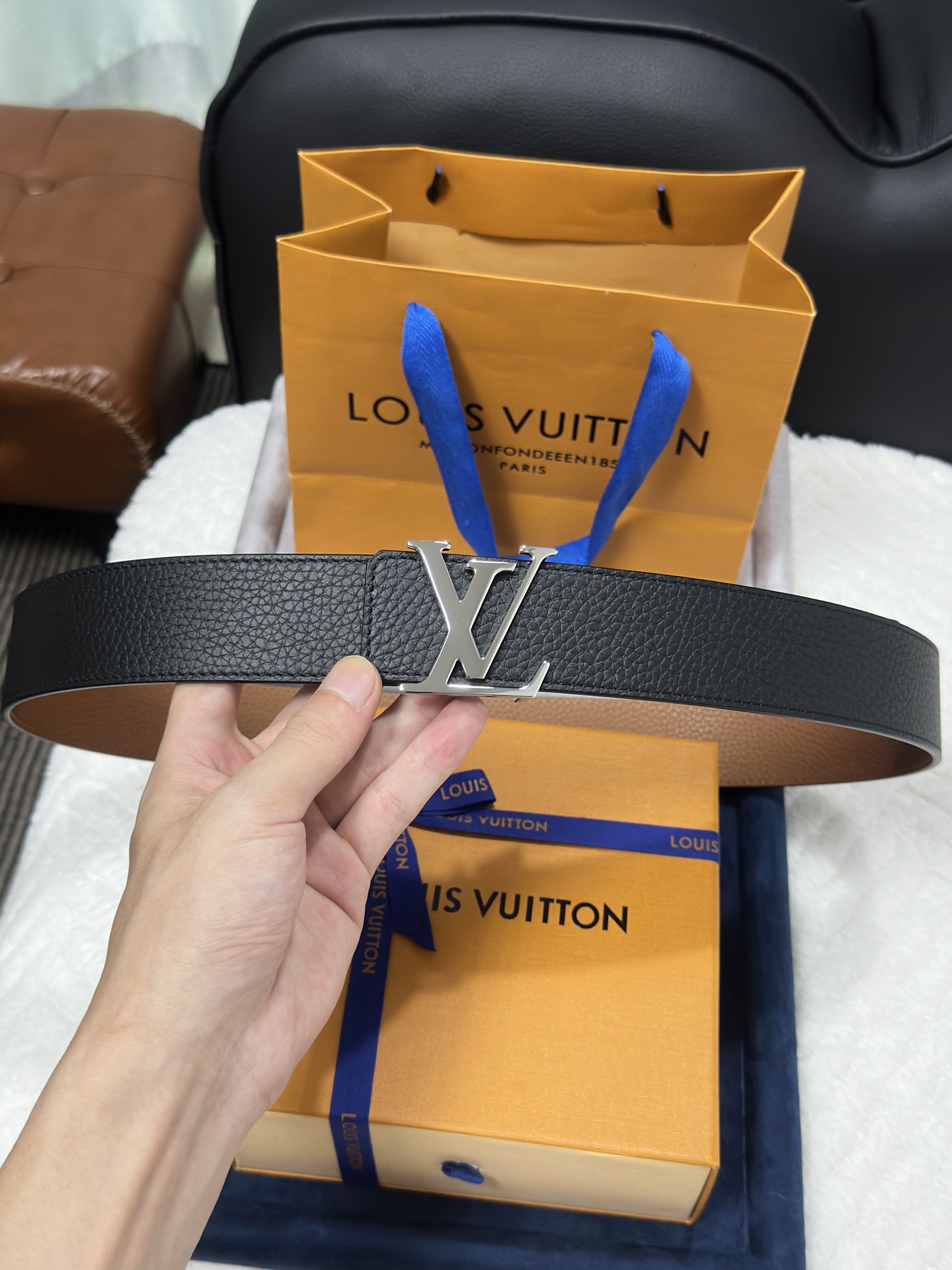 Louis Vuitton Basic Belt M-l