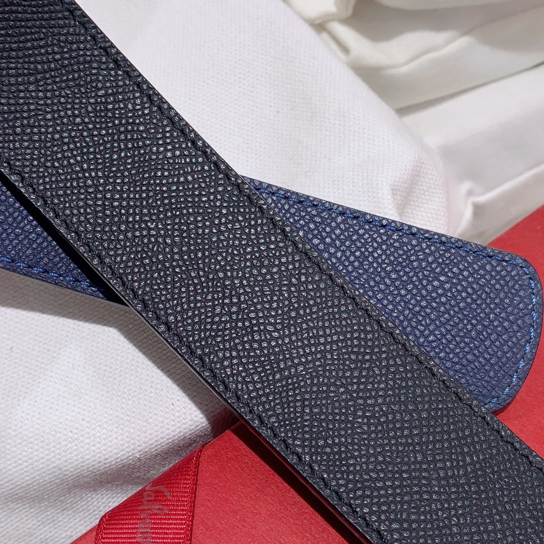 Salvatore Ferragamo Male Leather Belt Top Grain Leather M