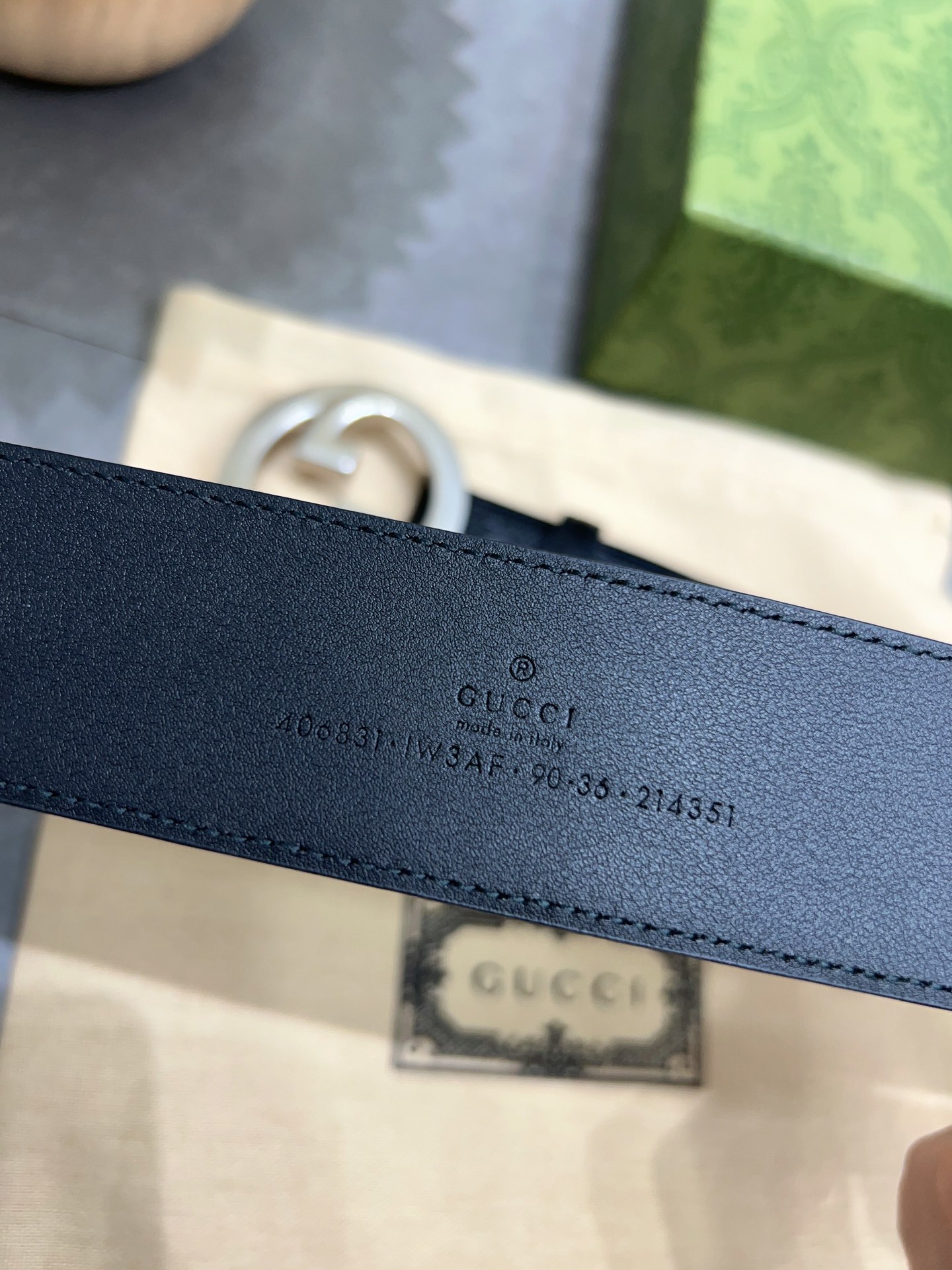 Gucci Basic Belt Black