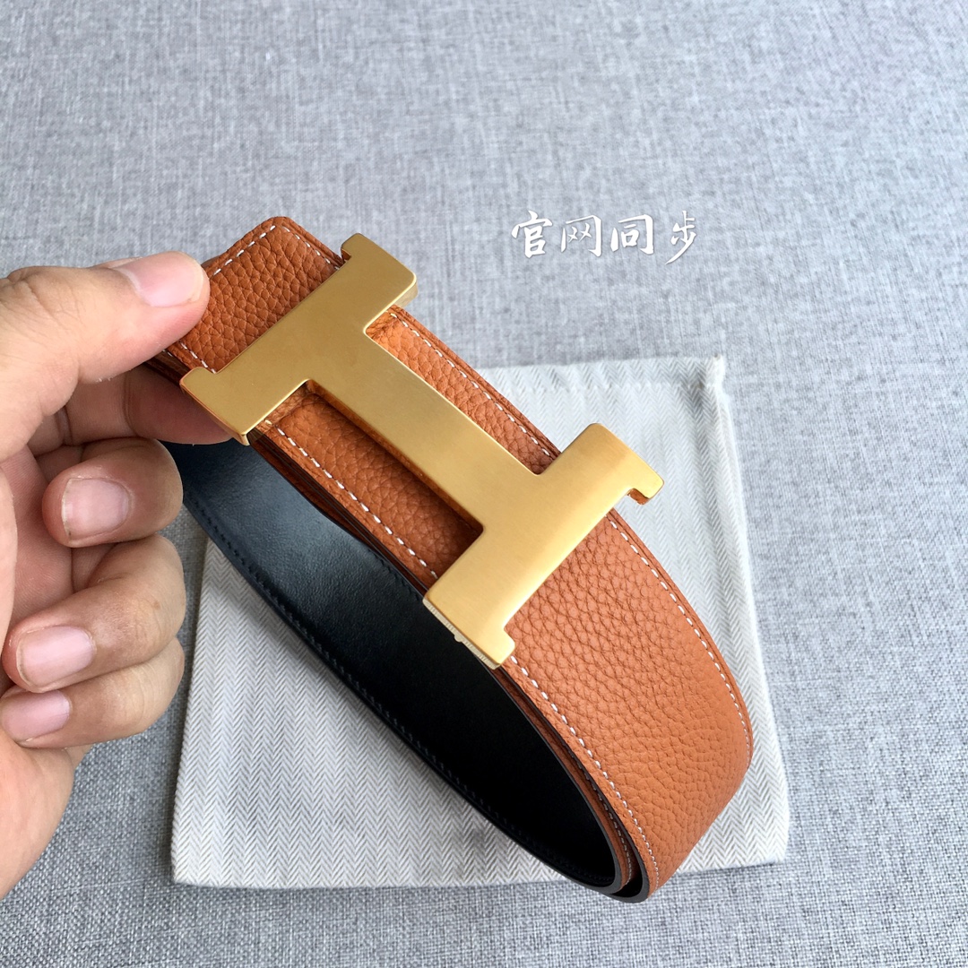 Hermès Basic Belt Top Grain Leather M
