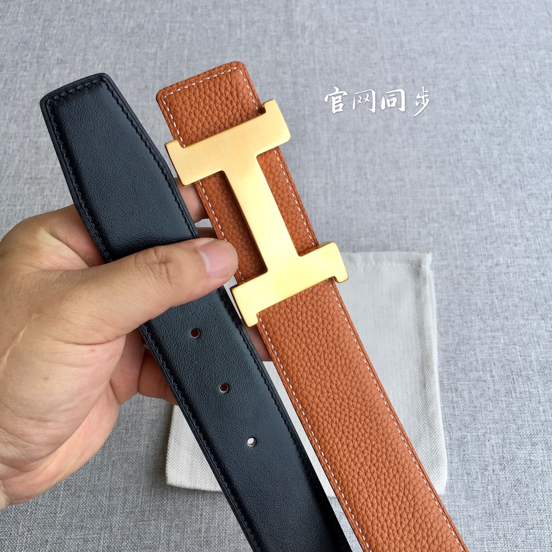 Hermès Basic Belt Top Grain Leather M