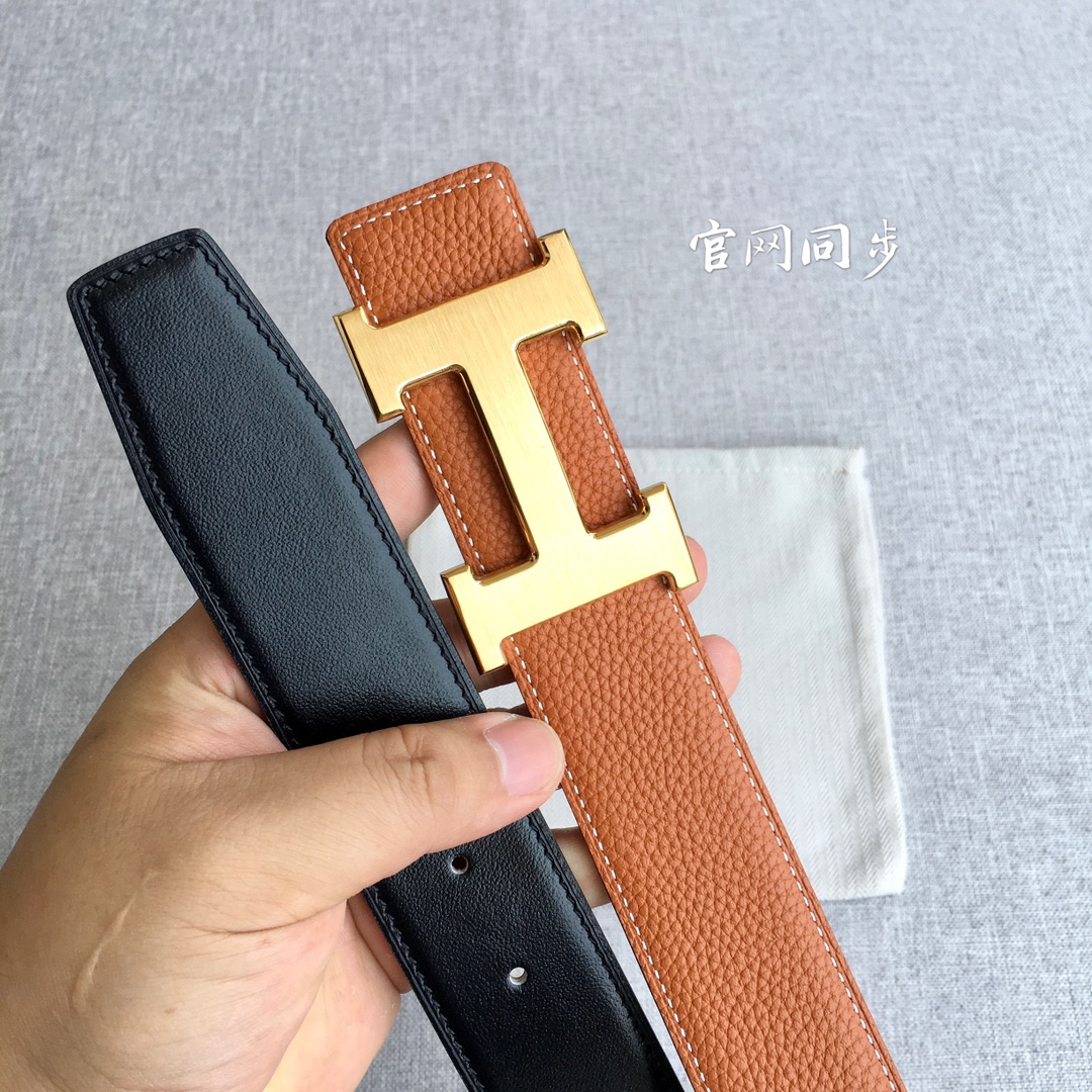 Hermès Basic Belt Top Grain Leather M