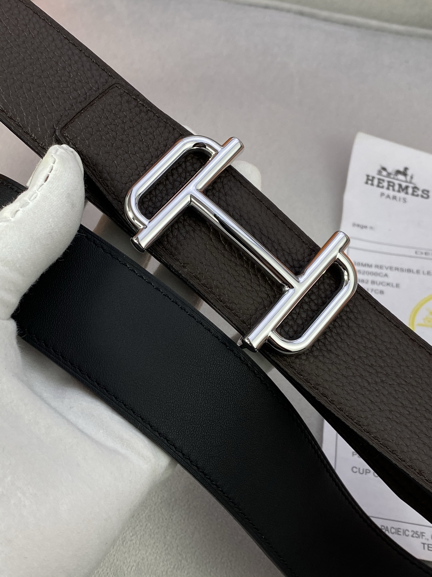 Hermès Male Basic Belt S-m