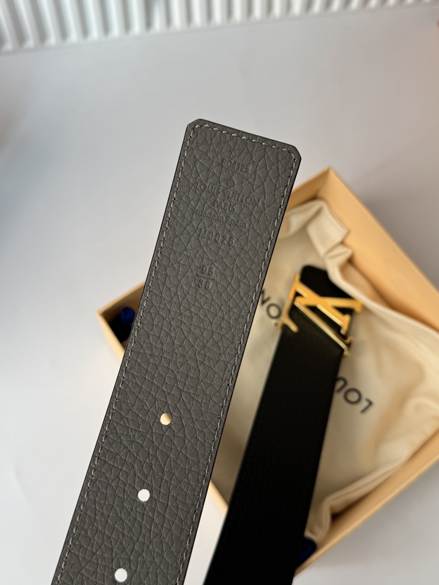 Louis Vuitton Male Basic Belt M