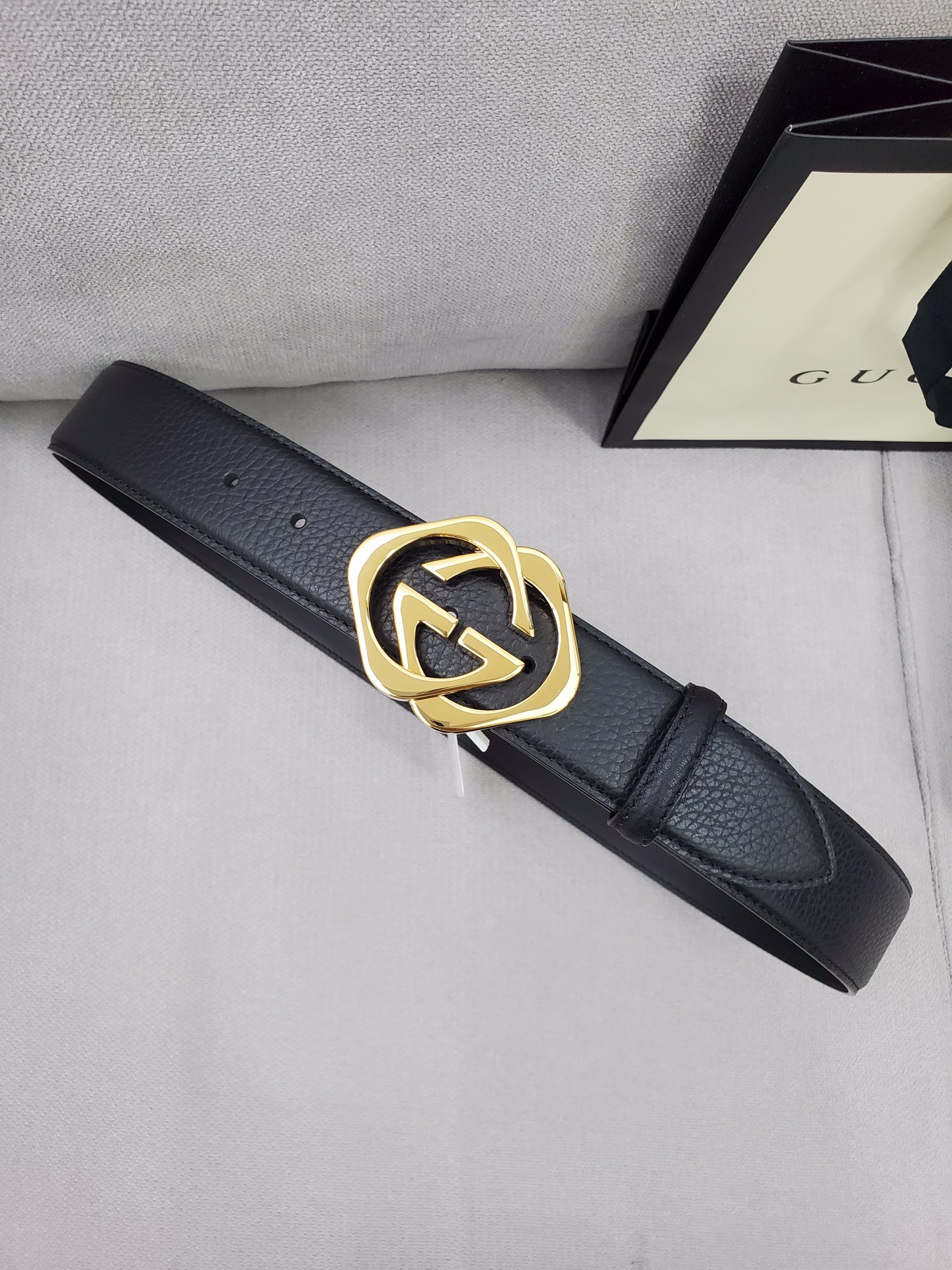 Gucci Leather Belt Top Grain Leather M