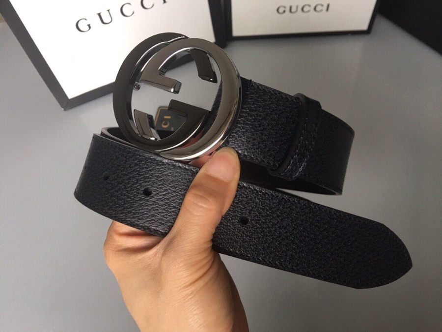 Gucci Basic Belt Top Grain Leather M