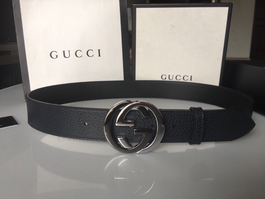 Gucci Basic Belt Top Grain Leather M