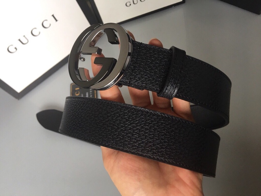 Gucci Basic Belt Top Grain Leather M