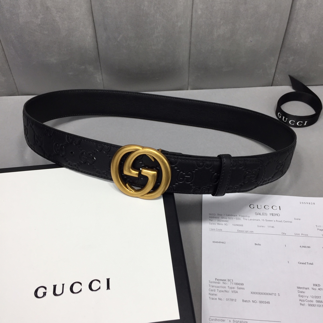Gucci Basic Belt 40mm
