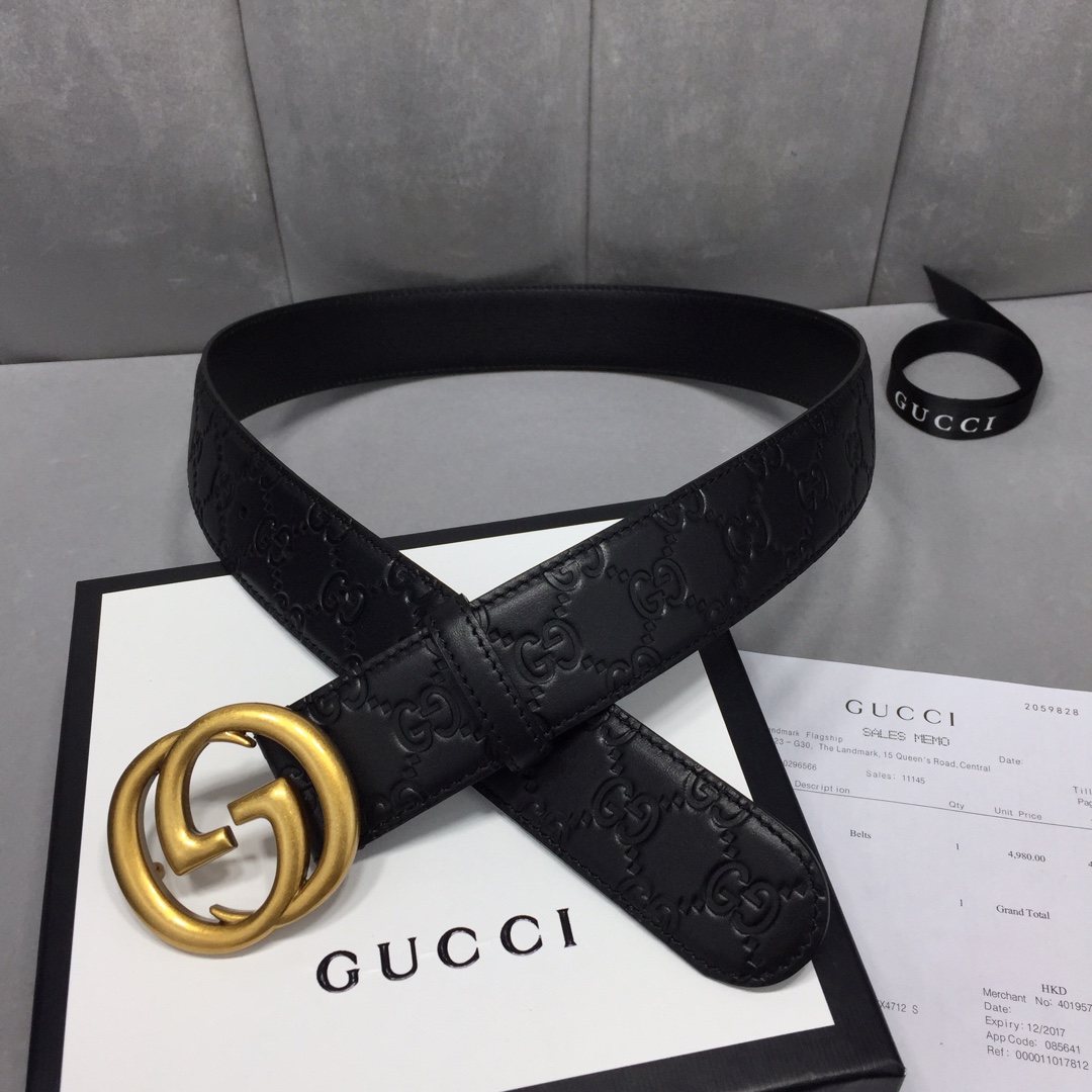 Gucci Basic Belt 40mm