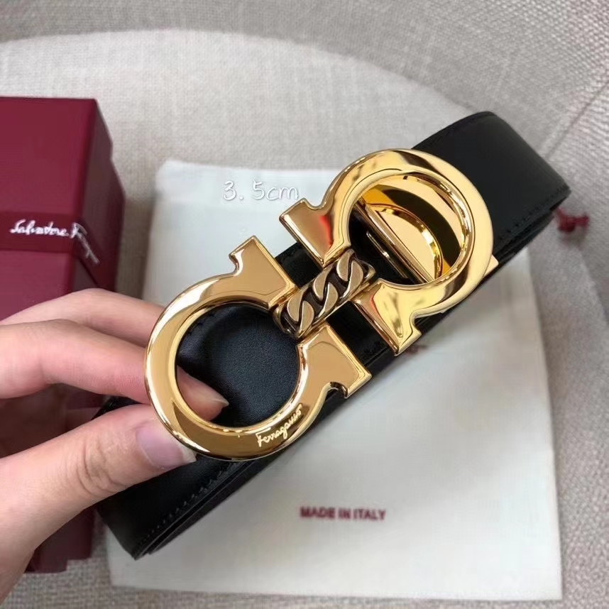 Salvatore Ferragamo Male Leather Belt M