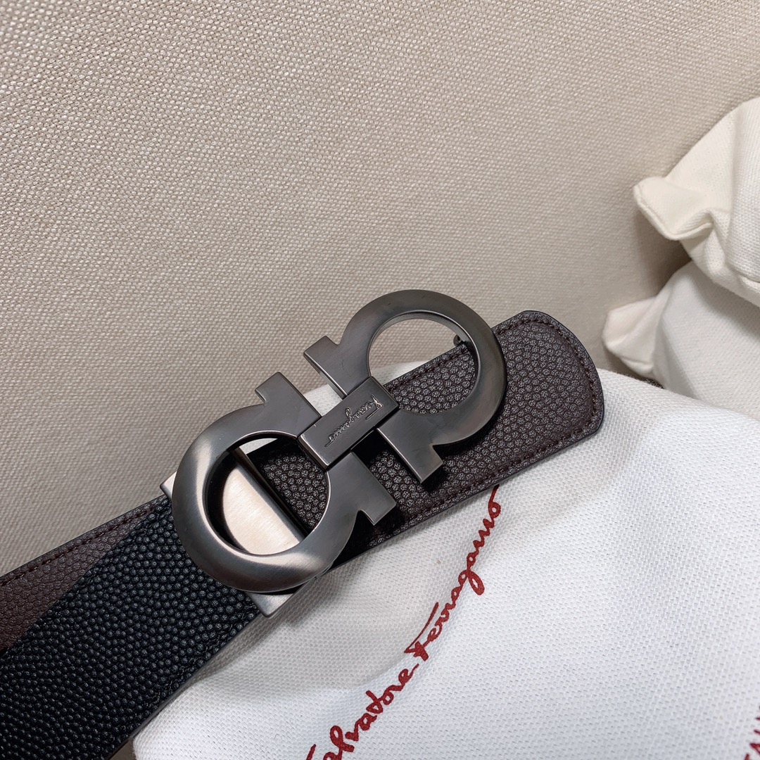 Salvatore Ferragamo Male Leather Belt M