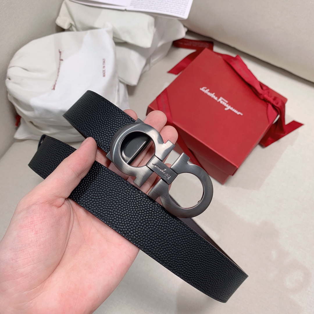 Salvatore Ferragamo Male Leather Belt M