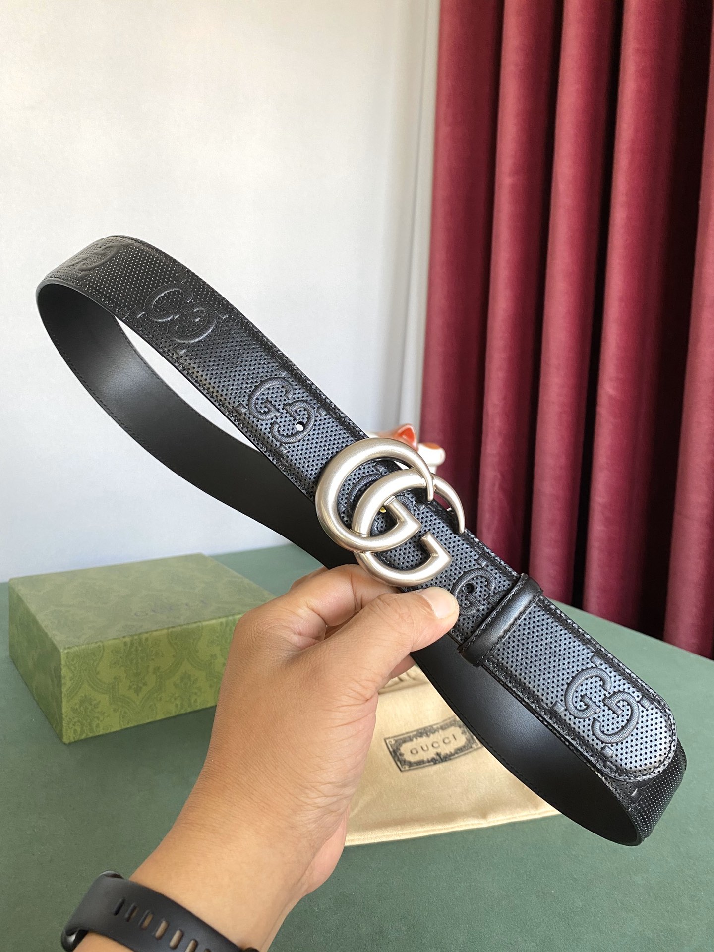 Gucci Basic Belt Black M