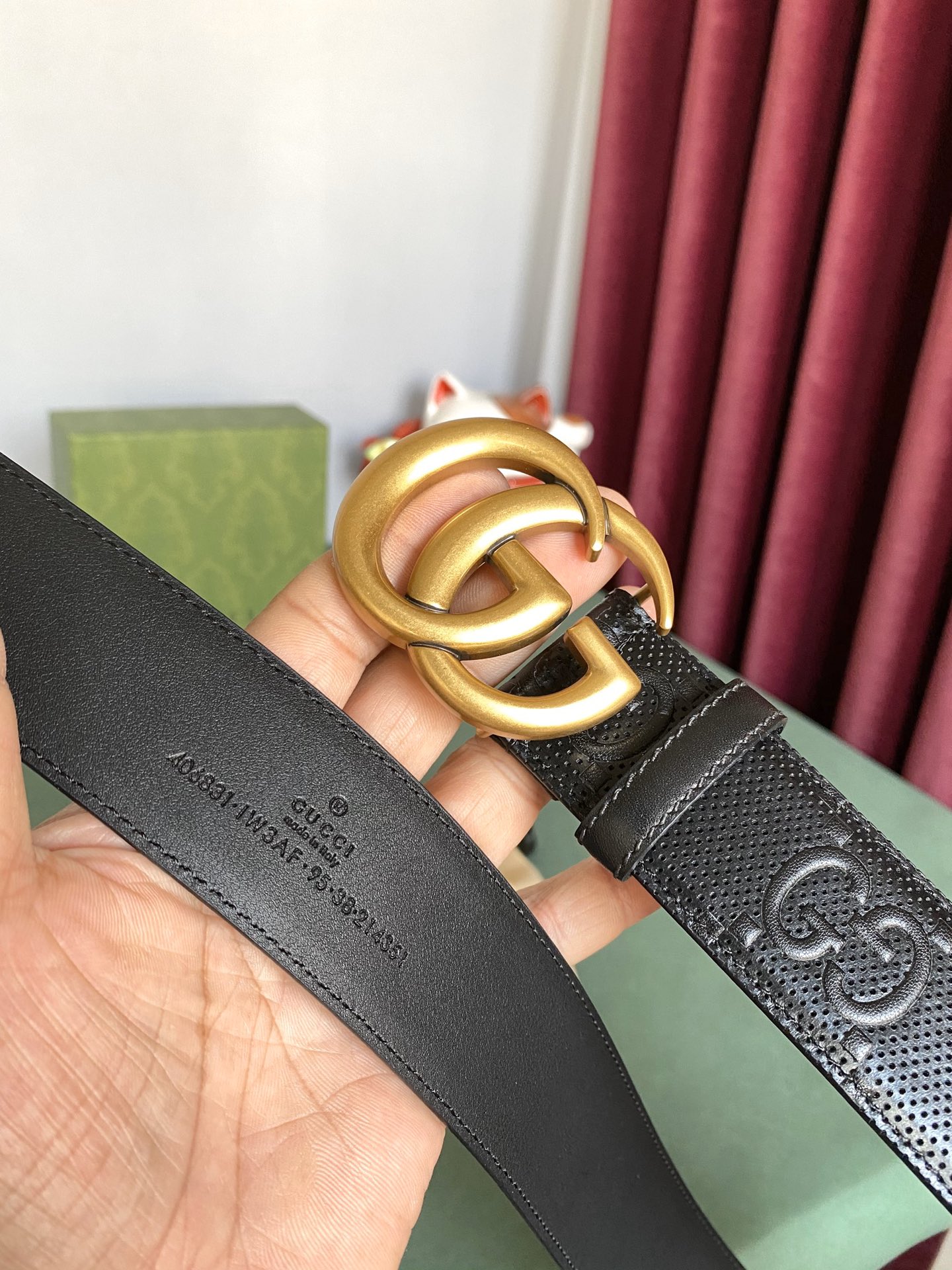 Gucci Basic Belt Black M