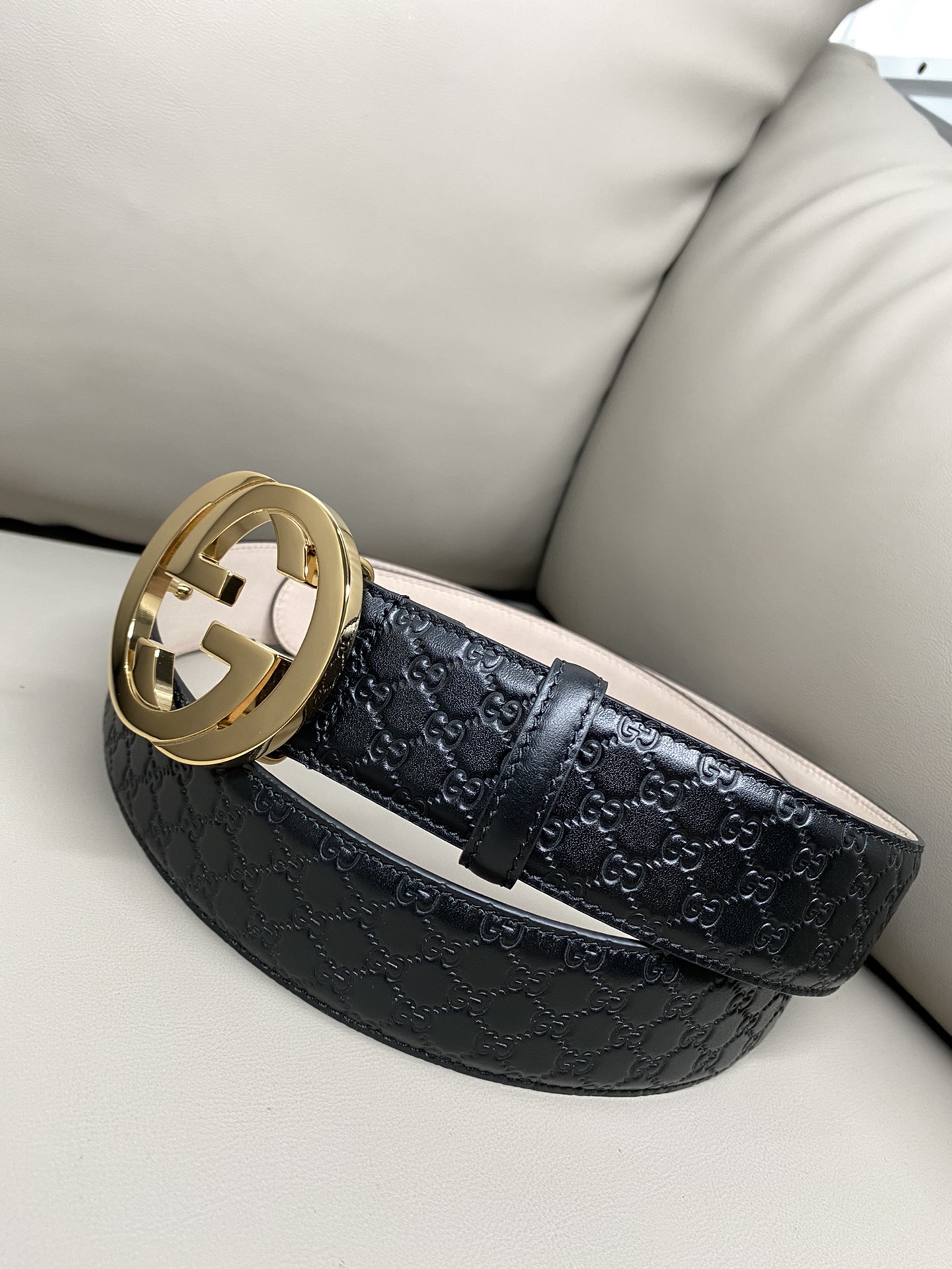 Gucci Basic Belt Cow Leather