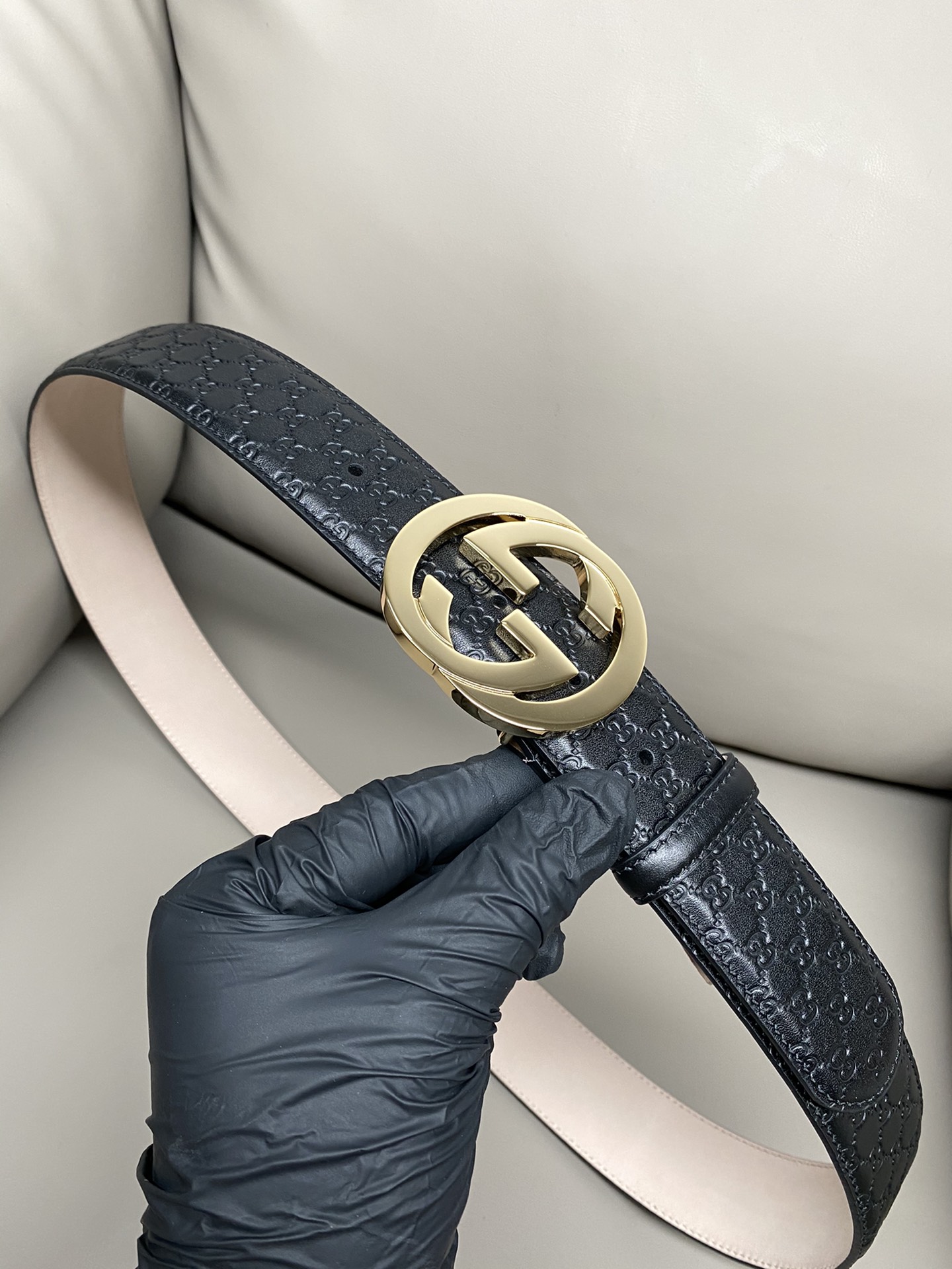 Gucci Basic Belt Cow Leather