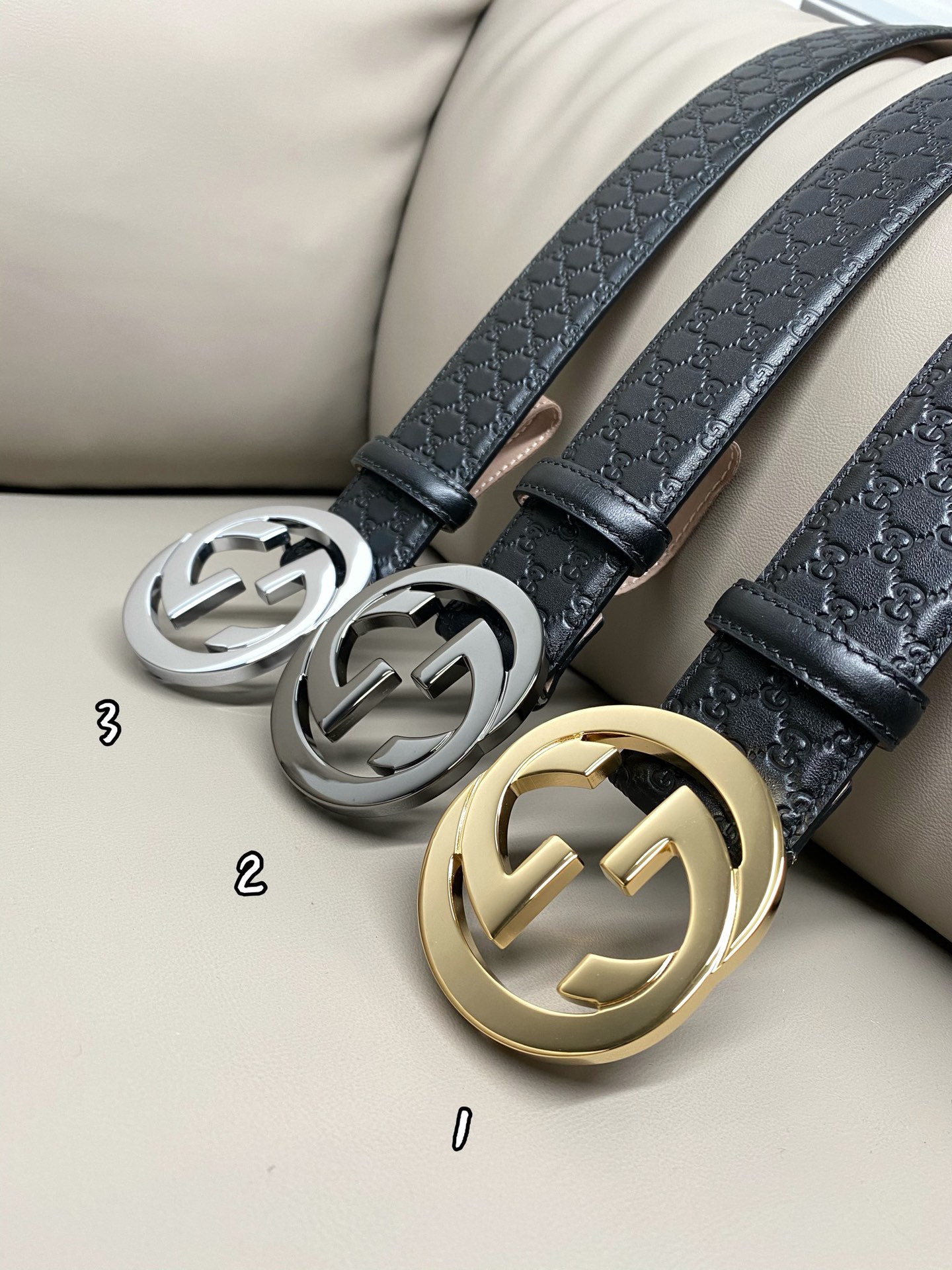 Gucci Basic Belt Cow Leather