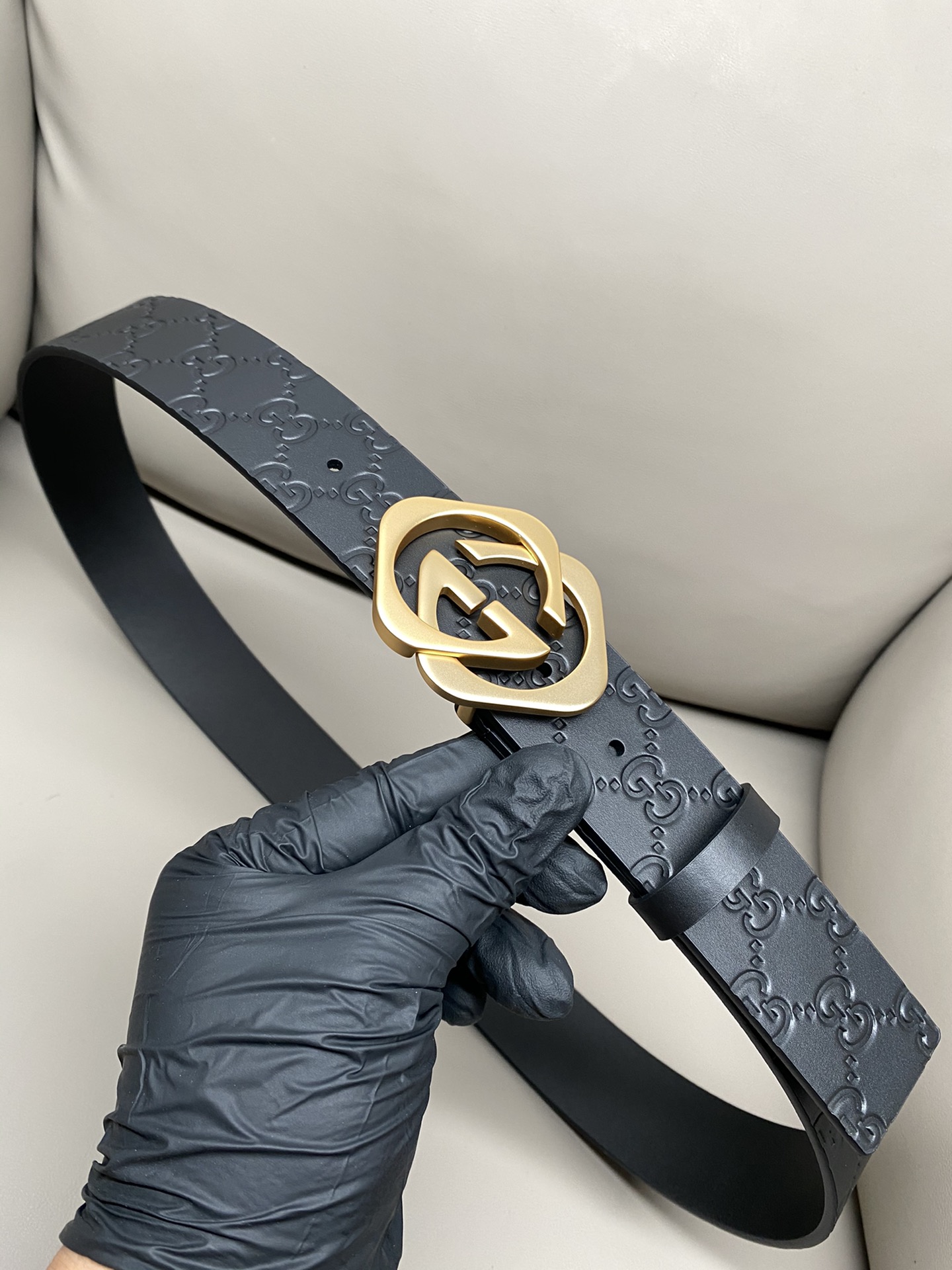 Gucci Basic Belt Cow Leather