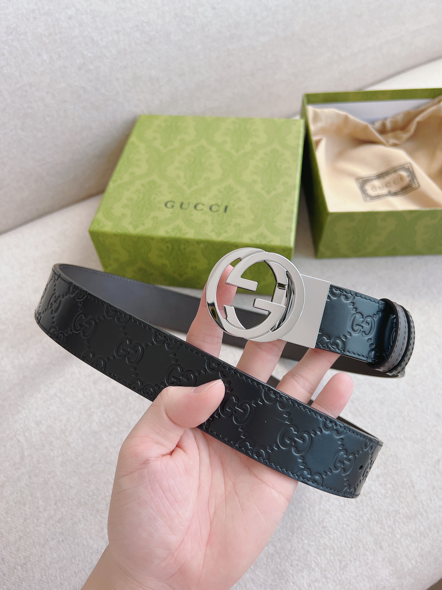 Gucci Basic Belt 37mm-s