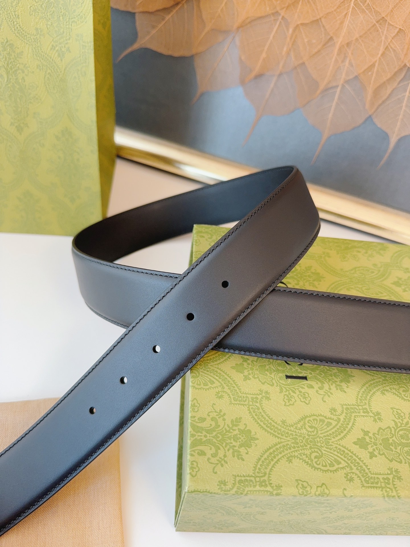 Gucci Basic Belt Black M
