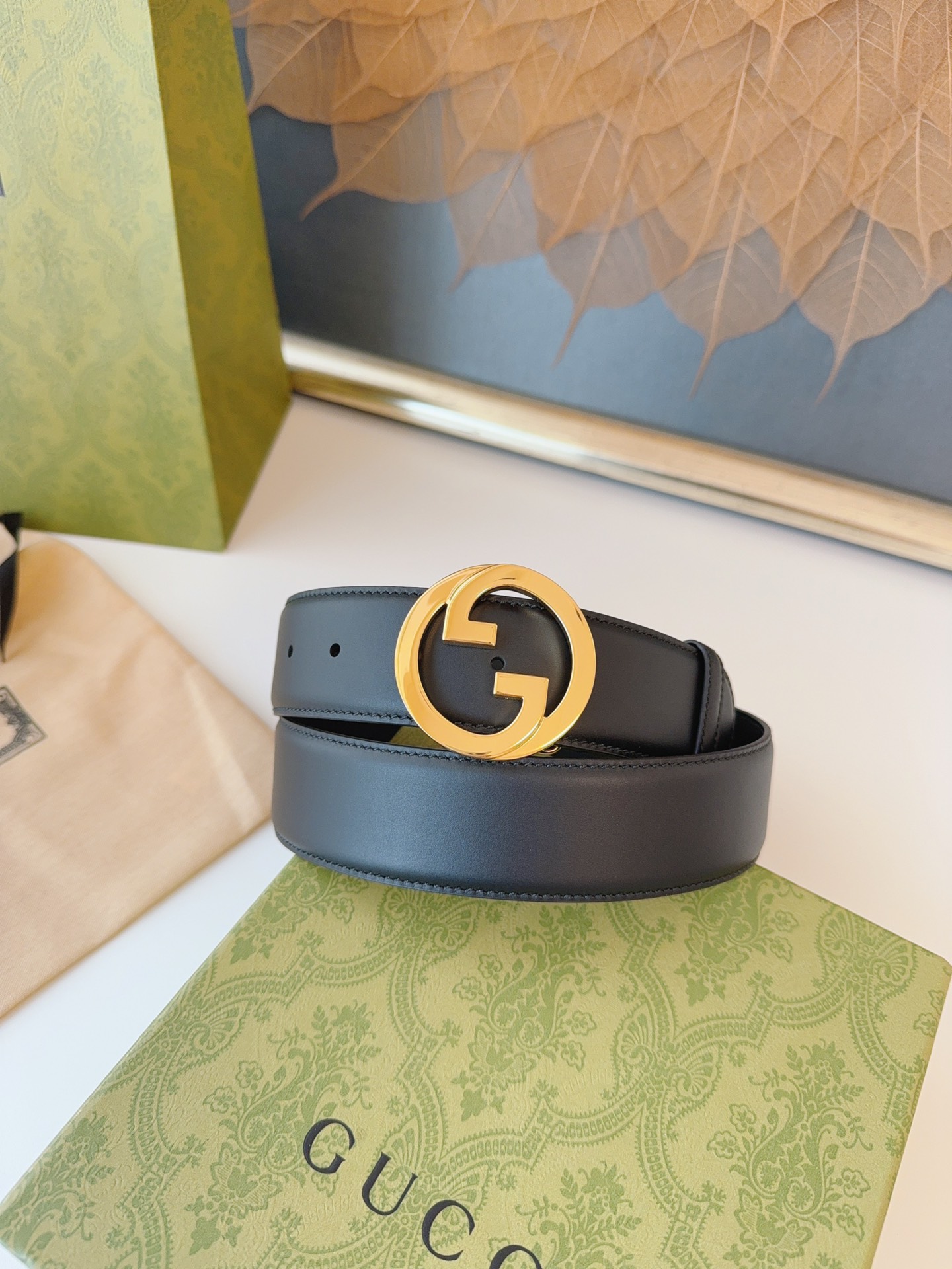 Gucci Basic Belt Black M
