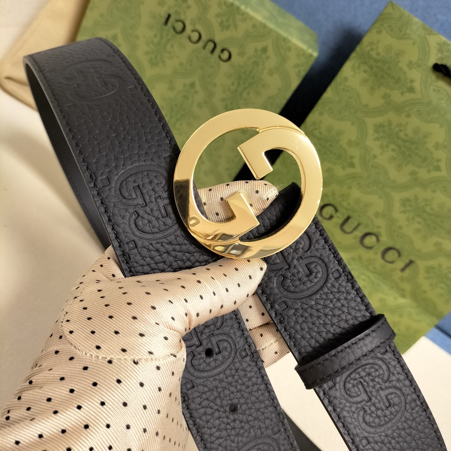 Gucci Basic Belt Cow Leather