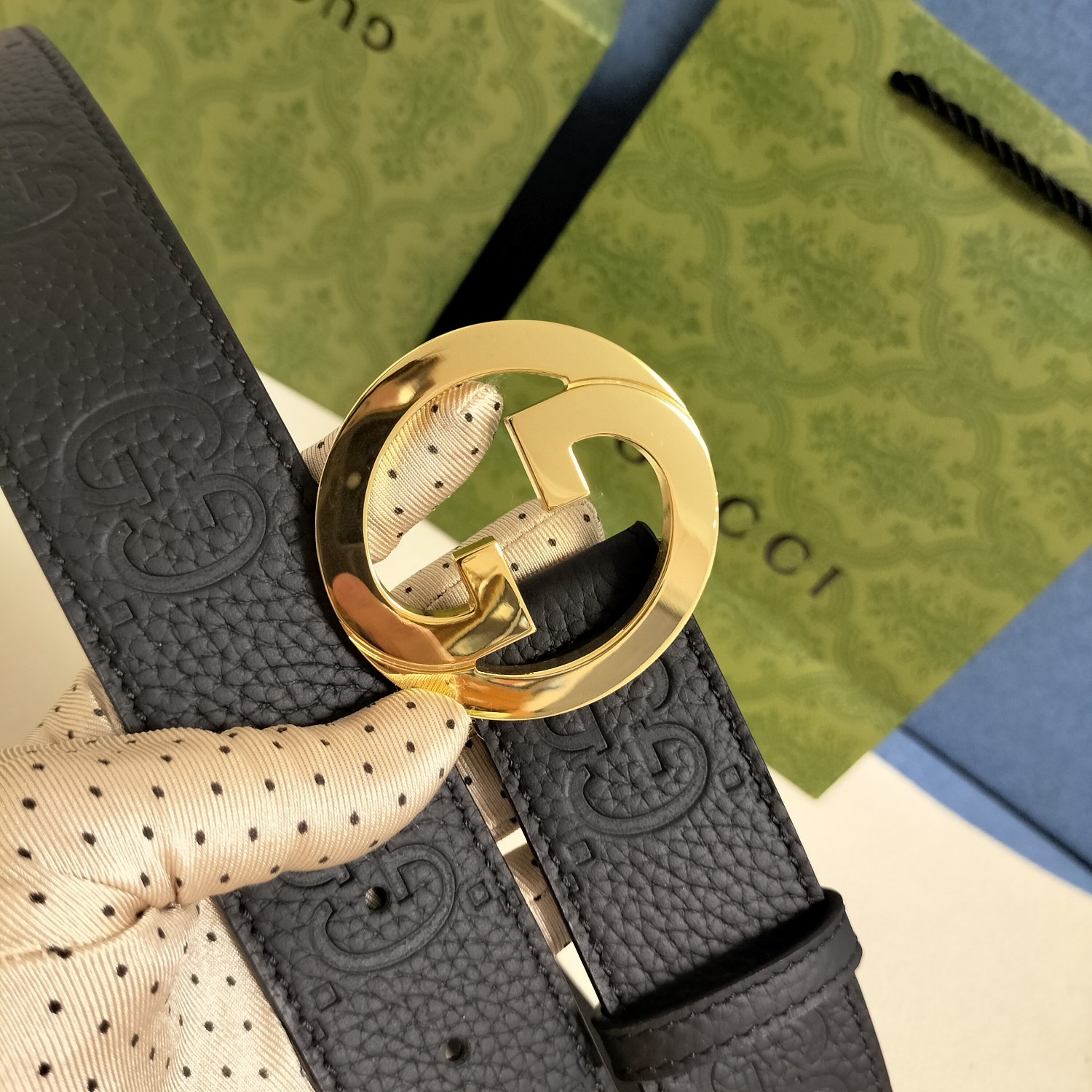 Gucci Basic Belt Cow Leather