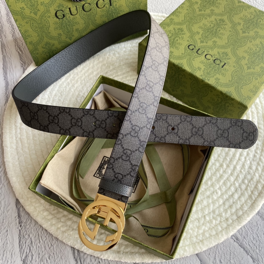 Gucci Basic Belt Cow Leather M