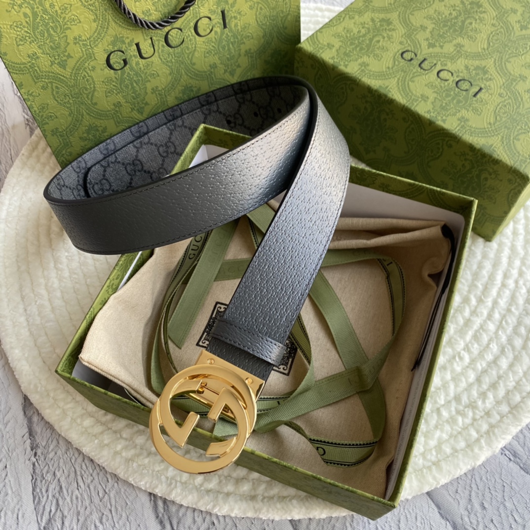 Gucci Basic Belt Cow Leather M