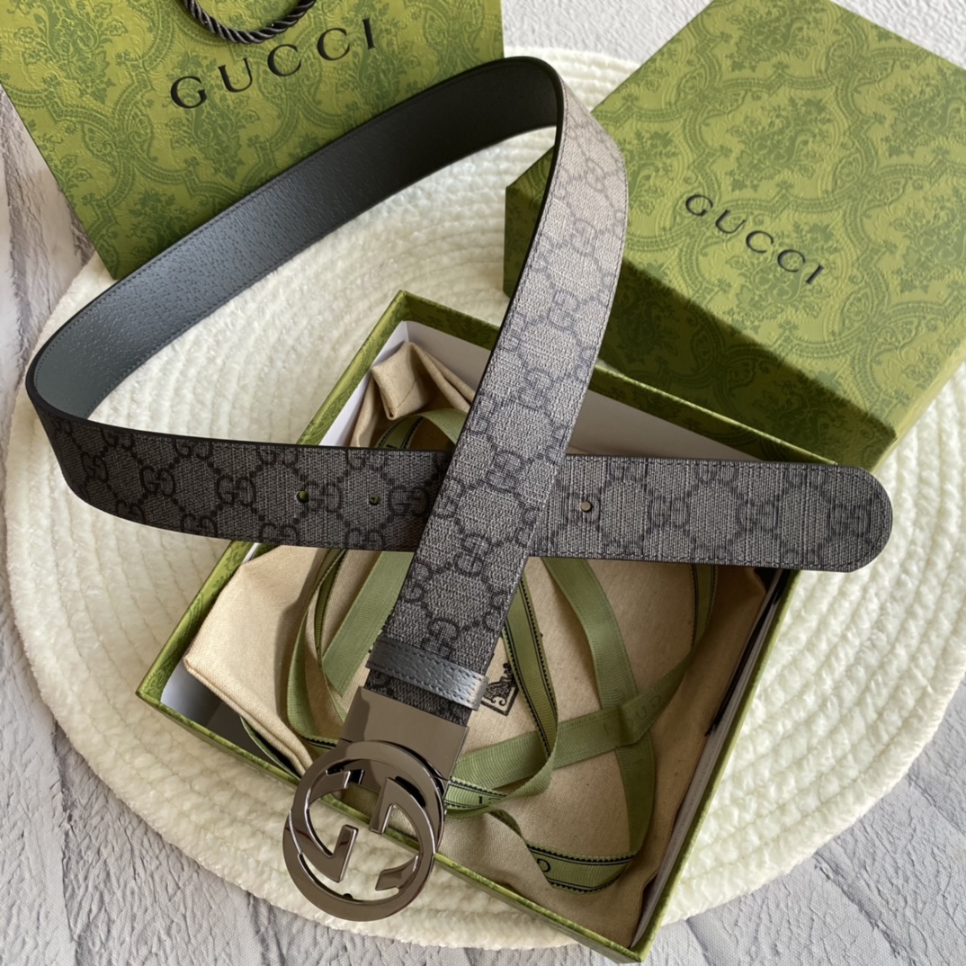 Gucci Basic Belt Cow Leather M