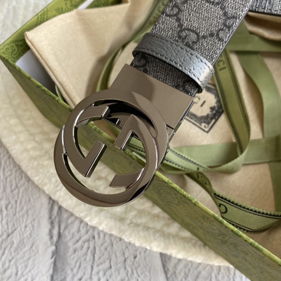 Gucci Basic Belt Cow Leather M