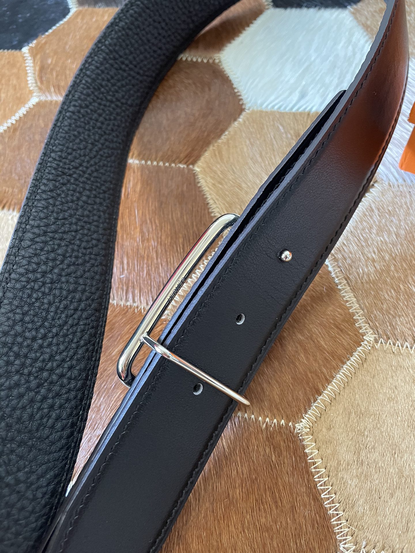 Hermès Male Basic Belt 38mm-s-m