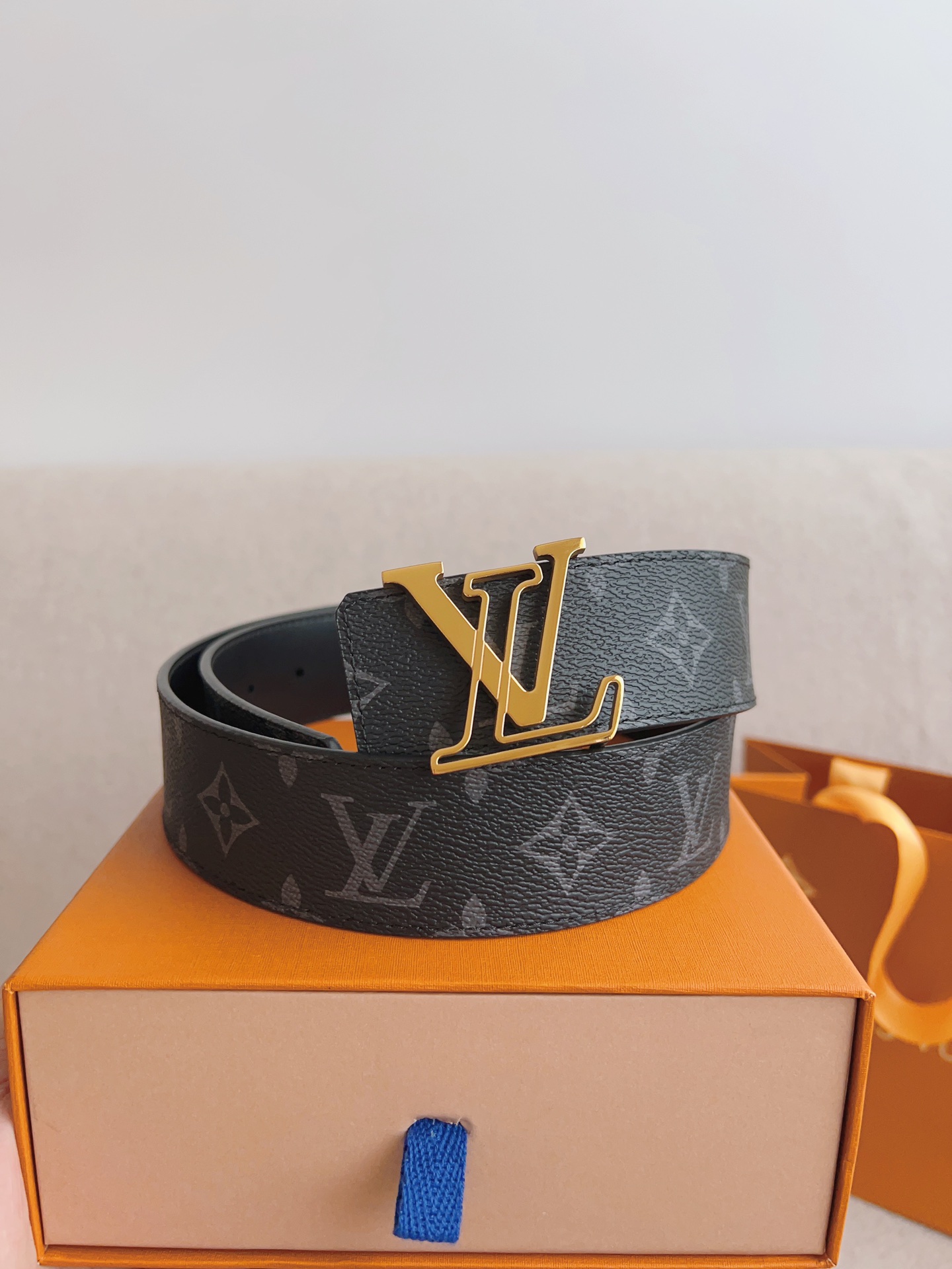 Louis Vuitton Basic Belt Cow Leather S-m-l
