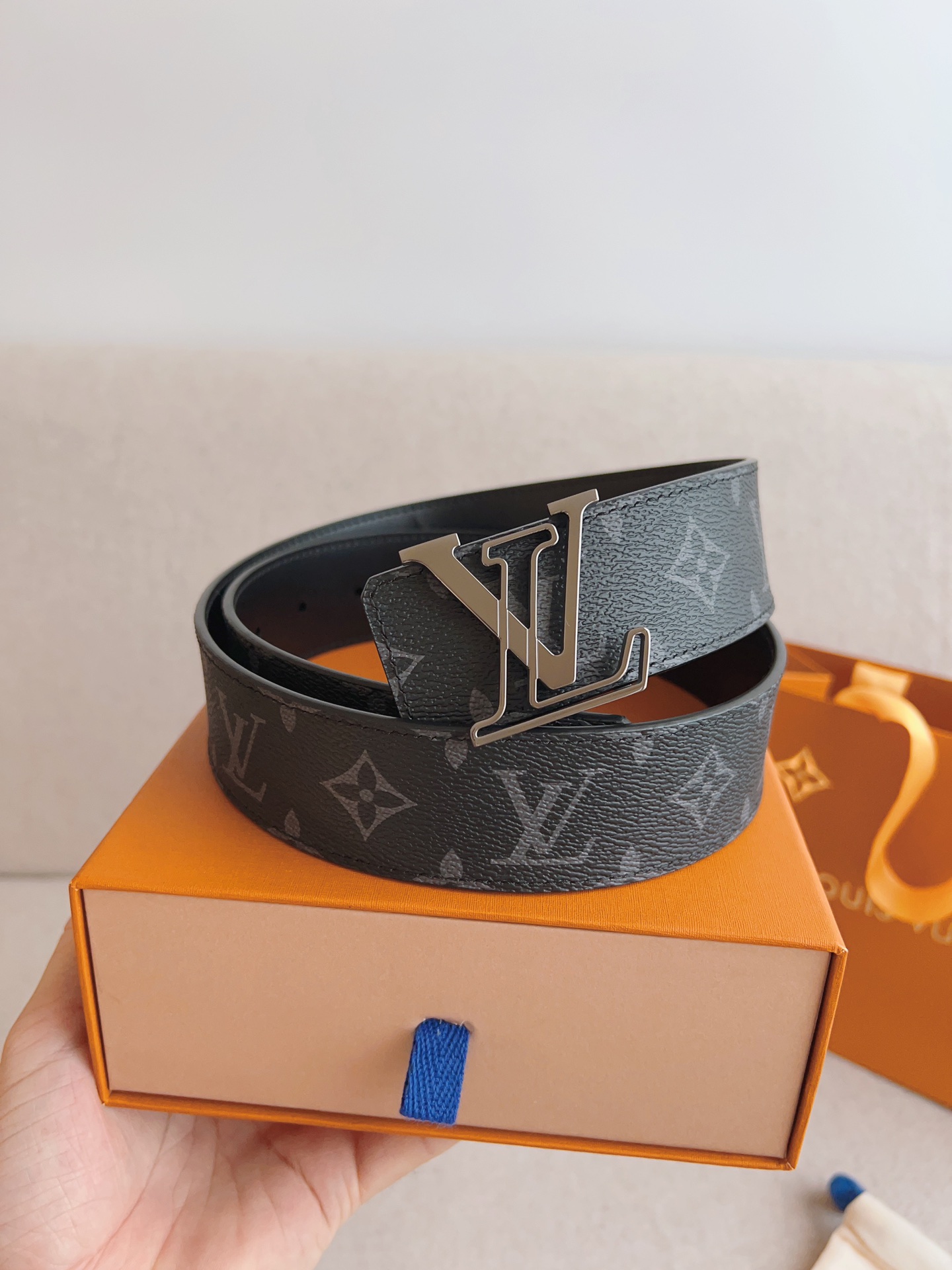 Louis Vuitton Basic Belt Cow Leather S-m-l