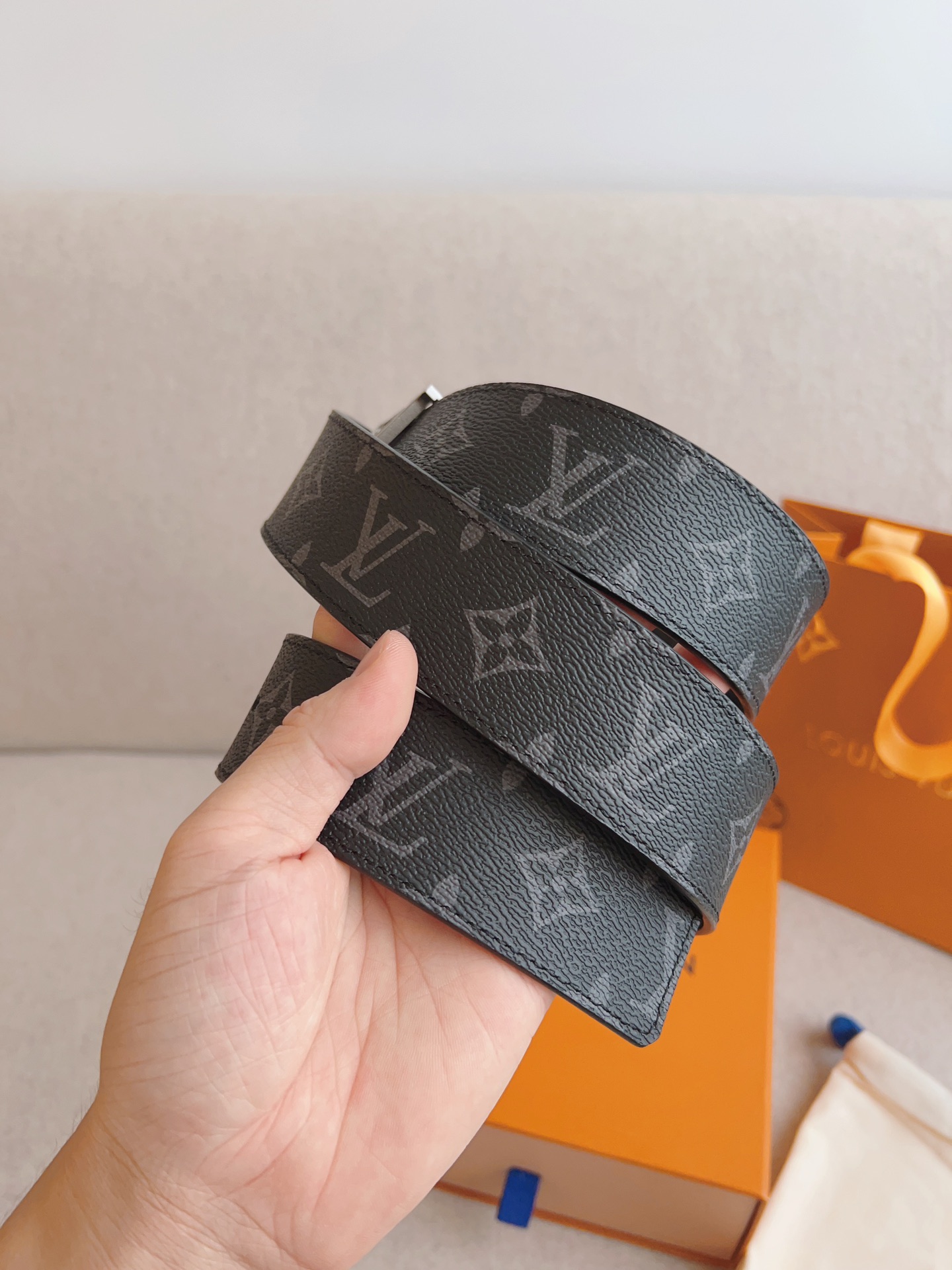 Louis Vuitton Basic Belt Cow Leather S-m-l