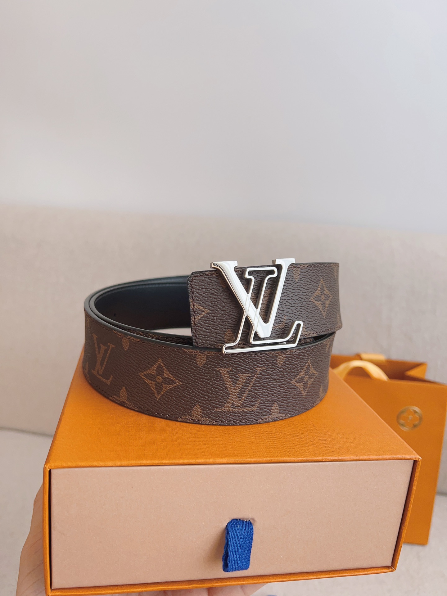 Louis Vuitton Basic Belt Cow Leather S-m-l