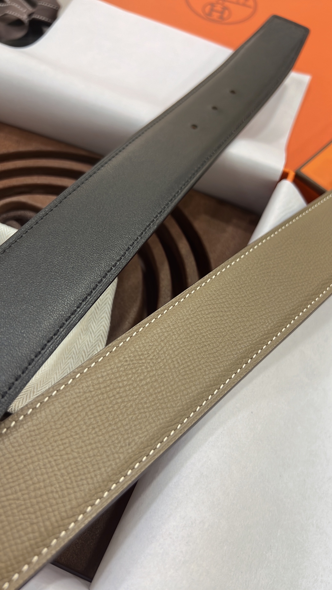 Hermès Male Basic Belt 38mm