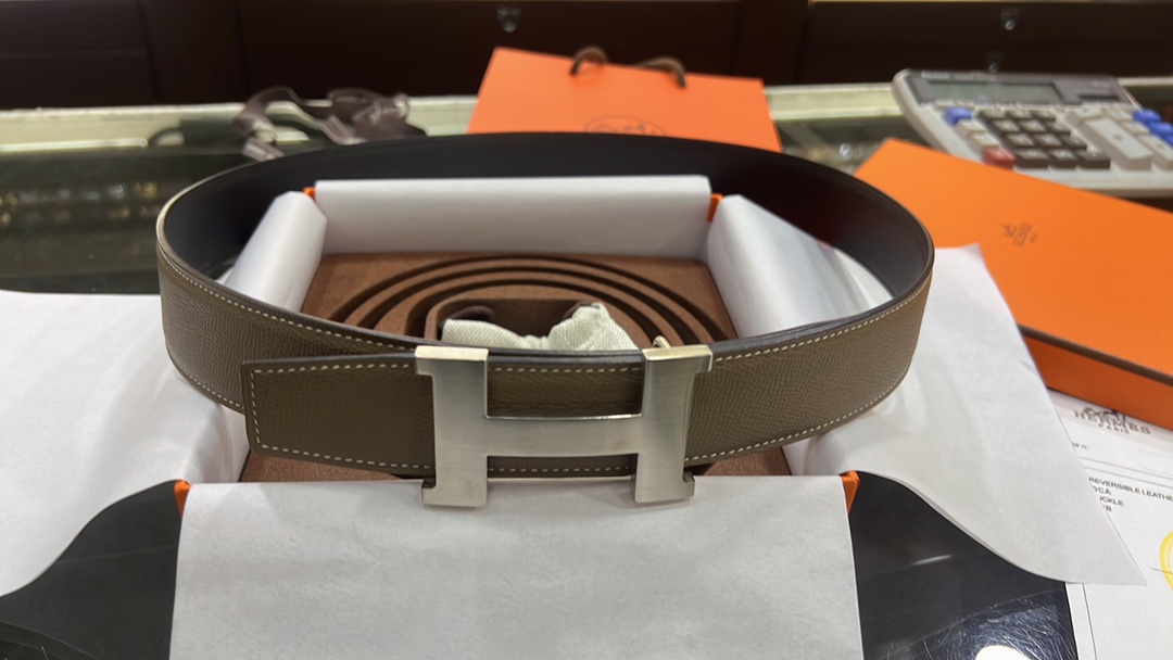 Hermès Male Basic Belt 38mm